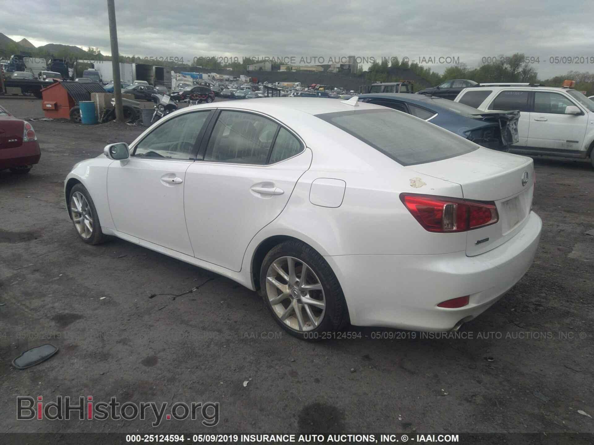 2012 LEXUS IS - VIN: JTHCF5C28C5055842 - Фото 3
