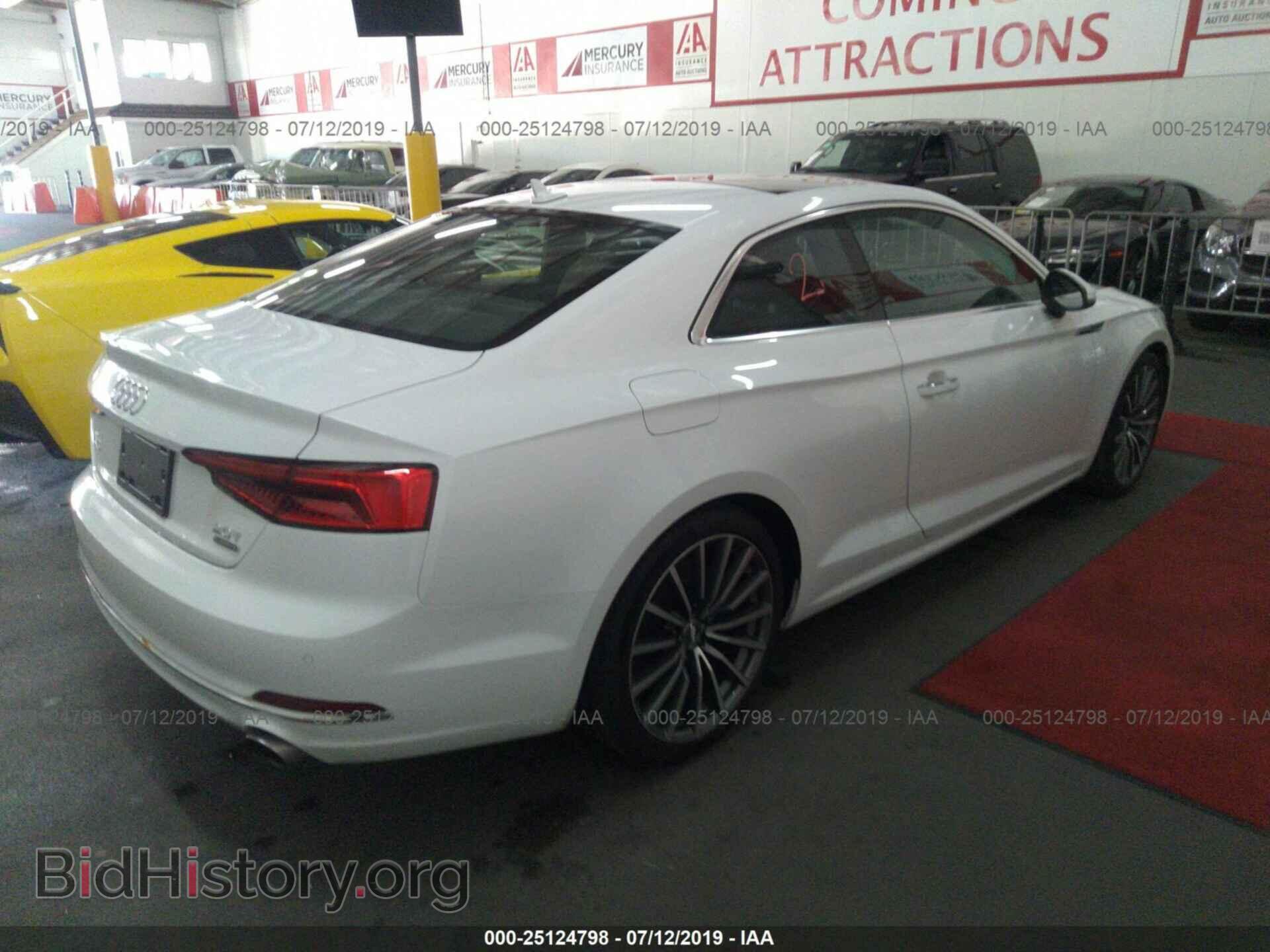 2018 AUDI A5 - VIN: WAUPNAF58JA001981 - Фото 4