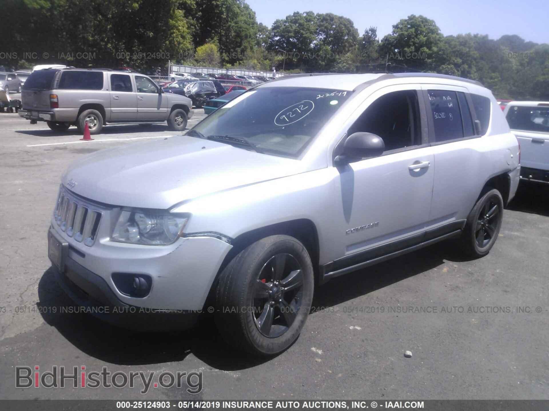 2012 JEEP COMPASS - VIN: 1C4NJCBA0CD502420 - Фото 2