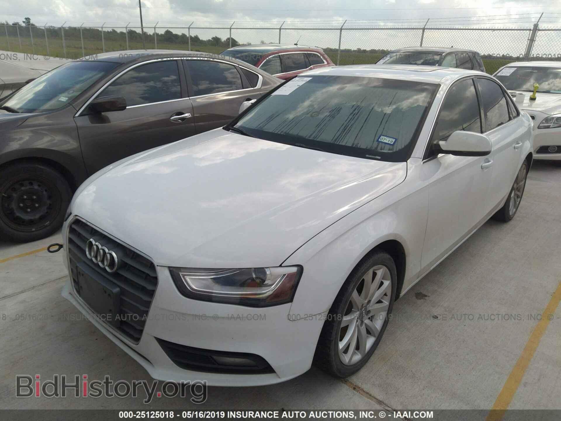 2013 AUDI A4 - VIN: WAUEFAFL3DN023449 - Photo 2