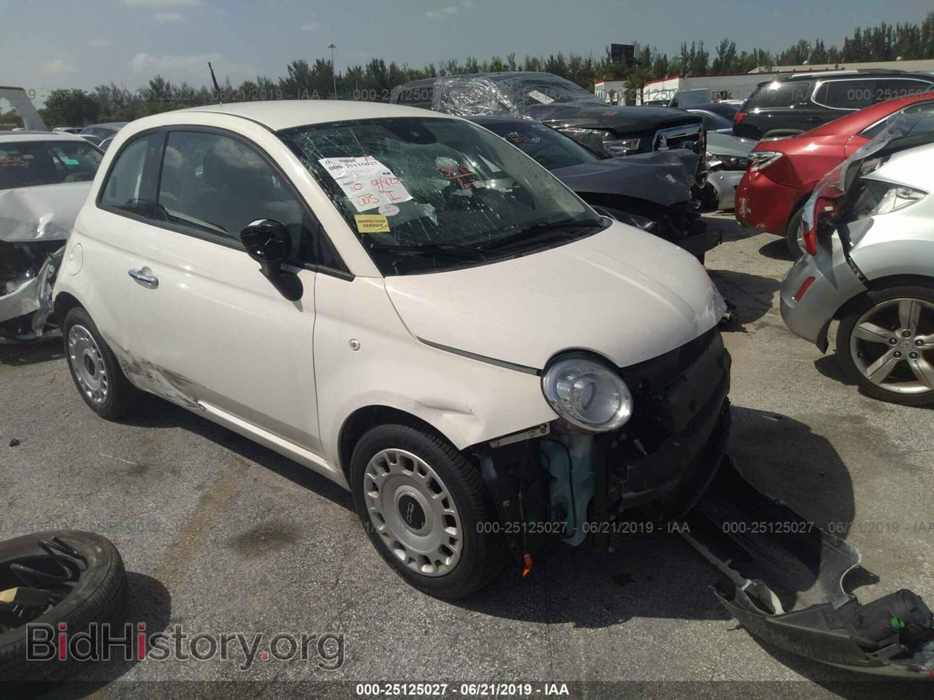 Photo 3C3CFFAR7DT743294 - FIAT 500 2013
