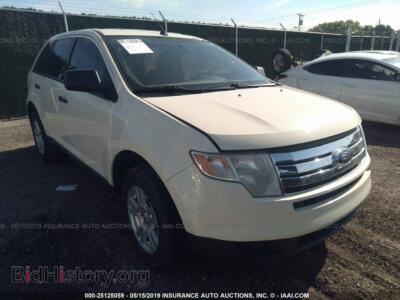 2007 Ford EDGE SE, белый — VIN 2FMDK36C27BA80498, IAAI