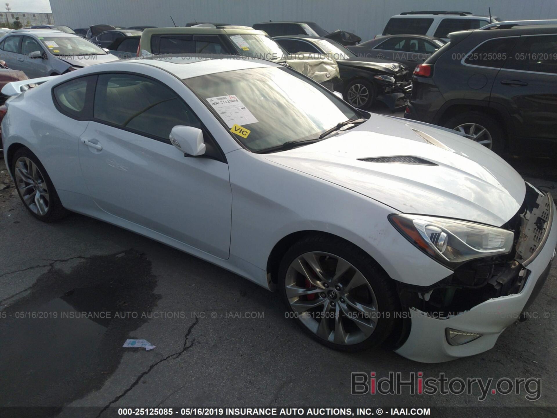 Photo KMHHU6KJ0GU131699 - HYUNDAI GENESIS COUPE 2016