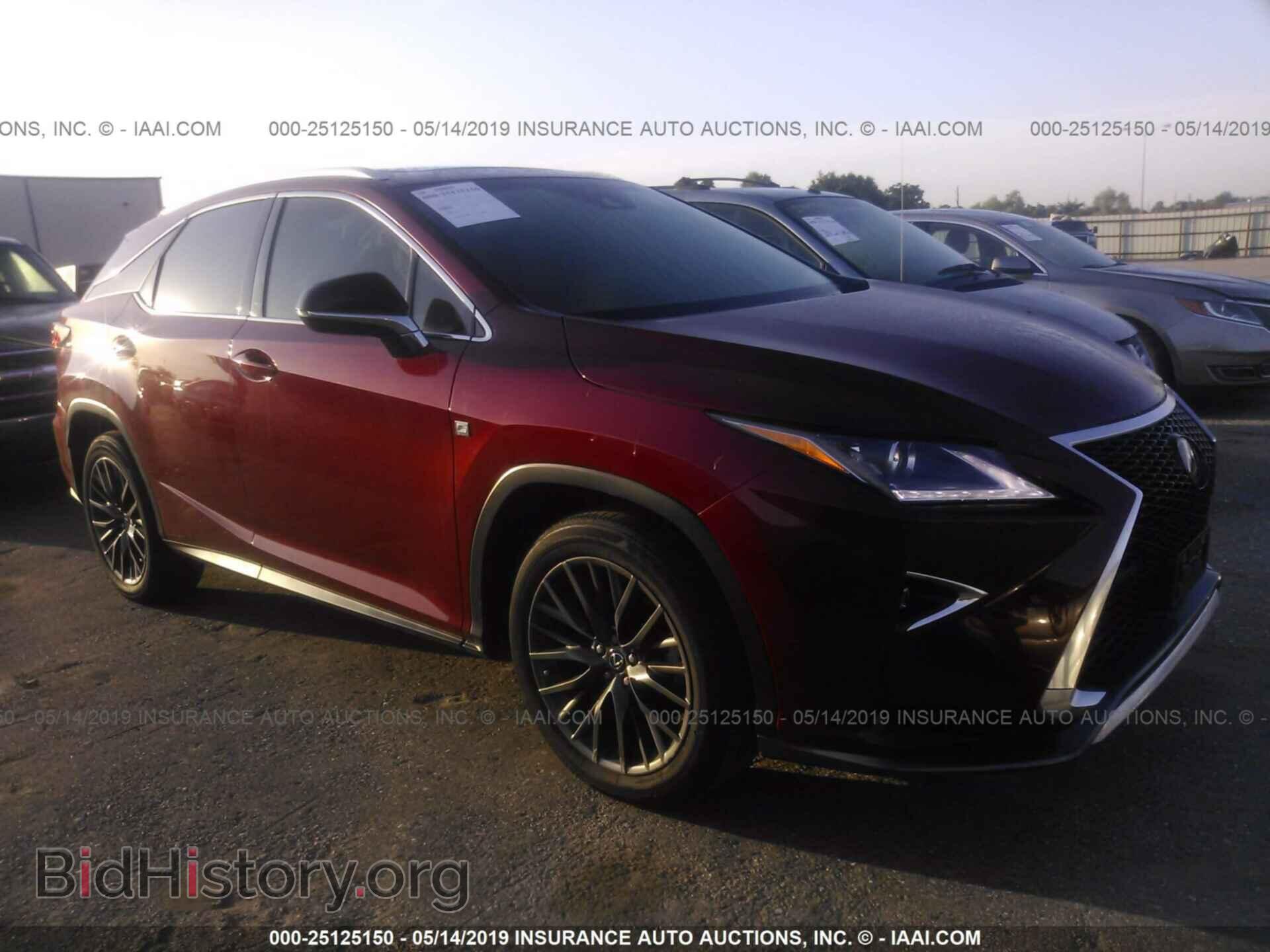 Photo 2T2BZMCA7GC052196 - LEXUS RX 2016
