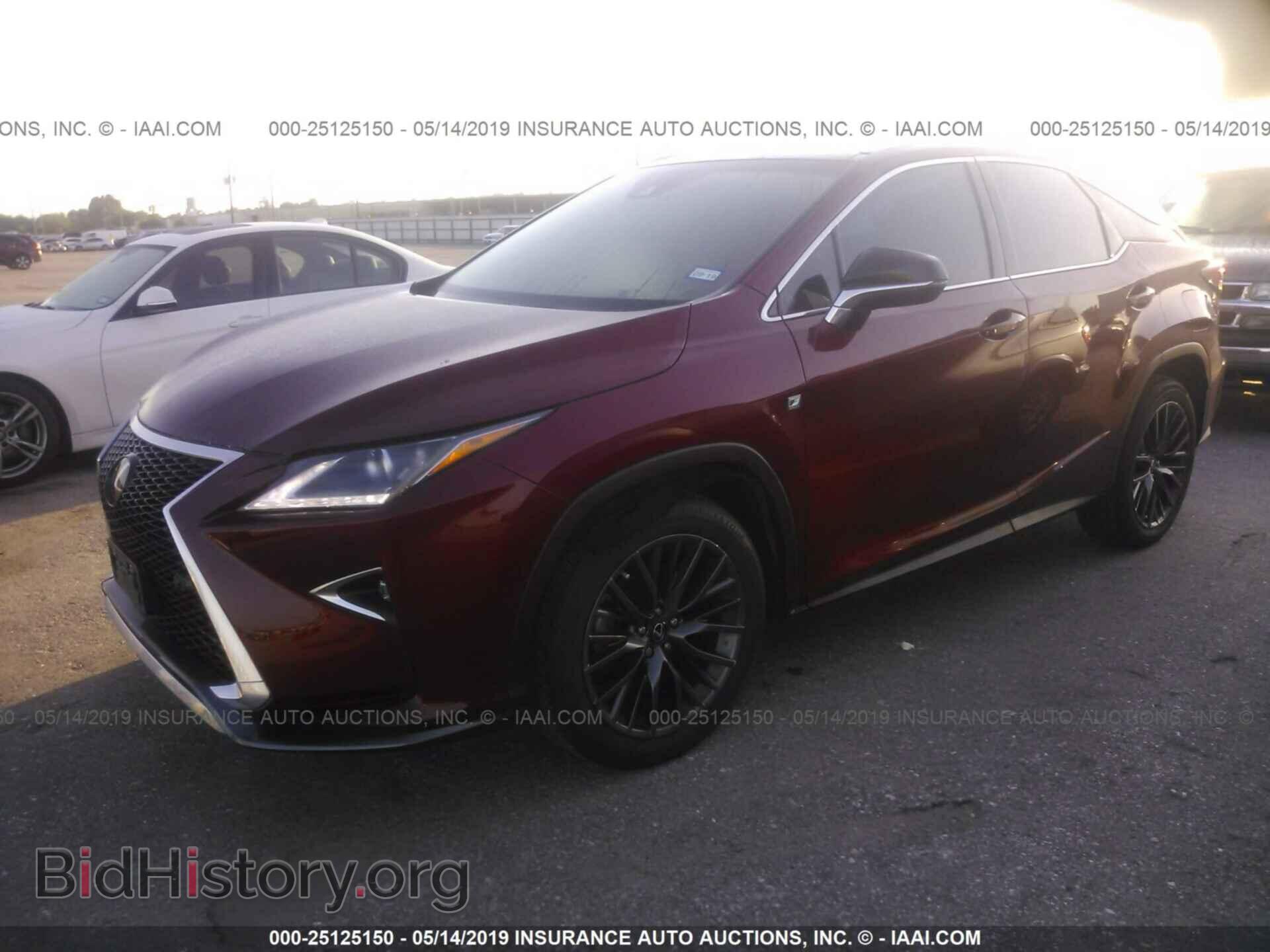 2016 LEXUS RX - VIN: 2T2BZMCA7GC052196 - Фото 2