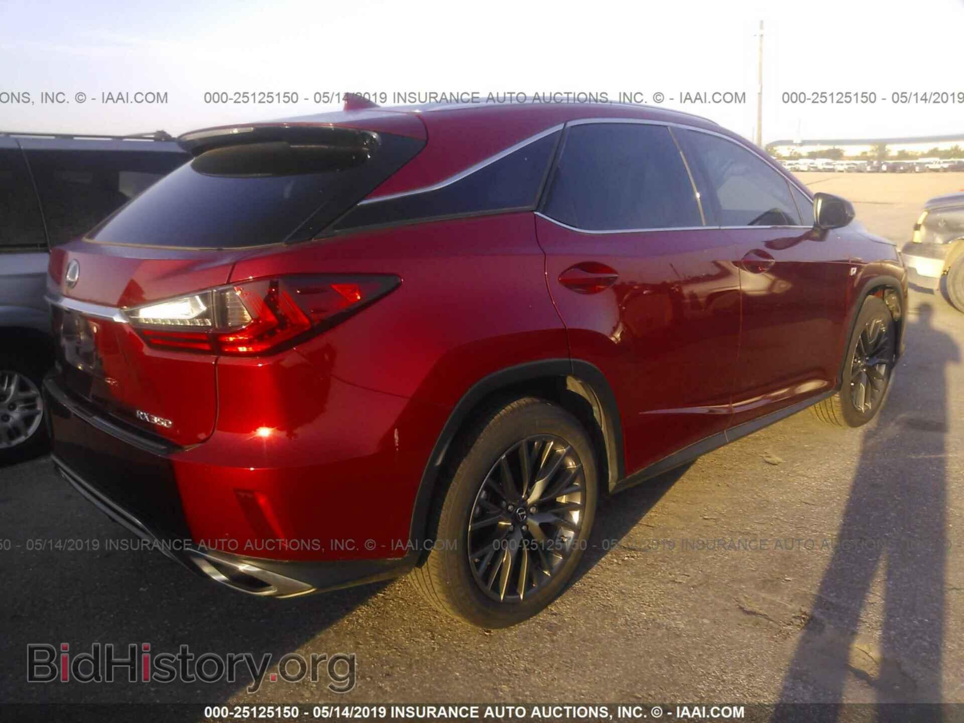2016 LEXUS RX - VIN: 2T2BZMCA7GC052196 - Фото 4