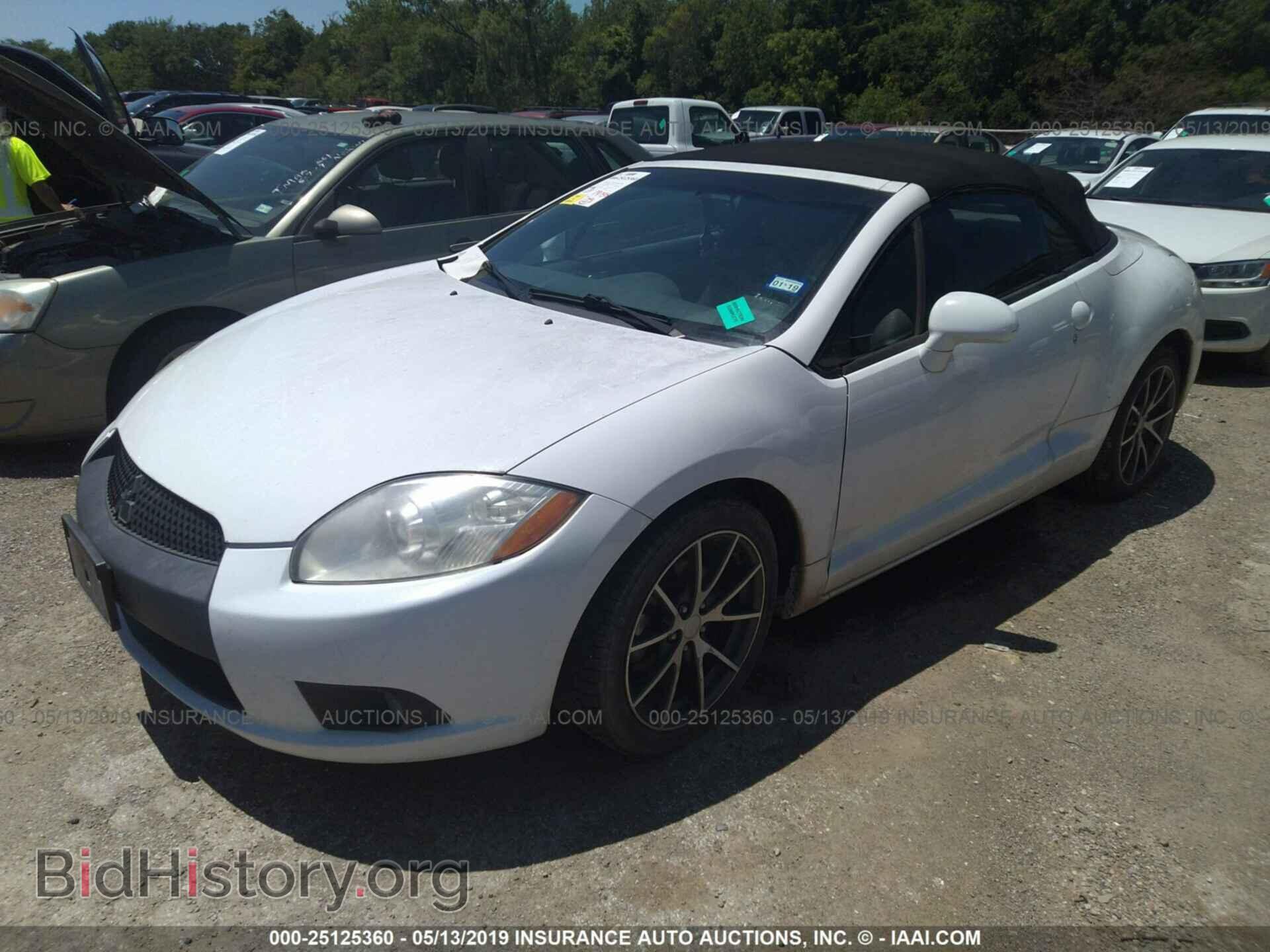 2011 MITSUBISHI ECLIPSE - VIN: 4A37L5EF5BE001566 - Фото 2