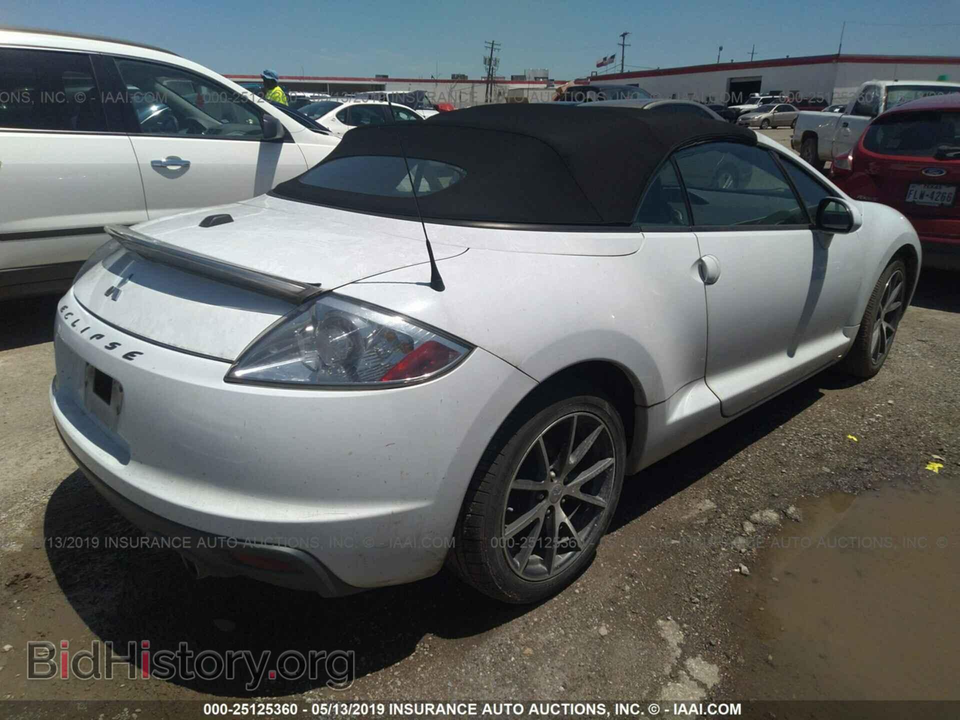 2011 MITSUBISHI ECLIPSE - VIN: 4A37L5EF5BE001566 - Фото 4