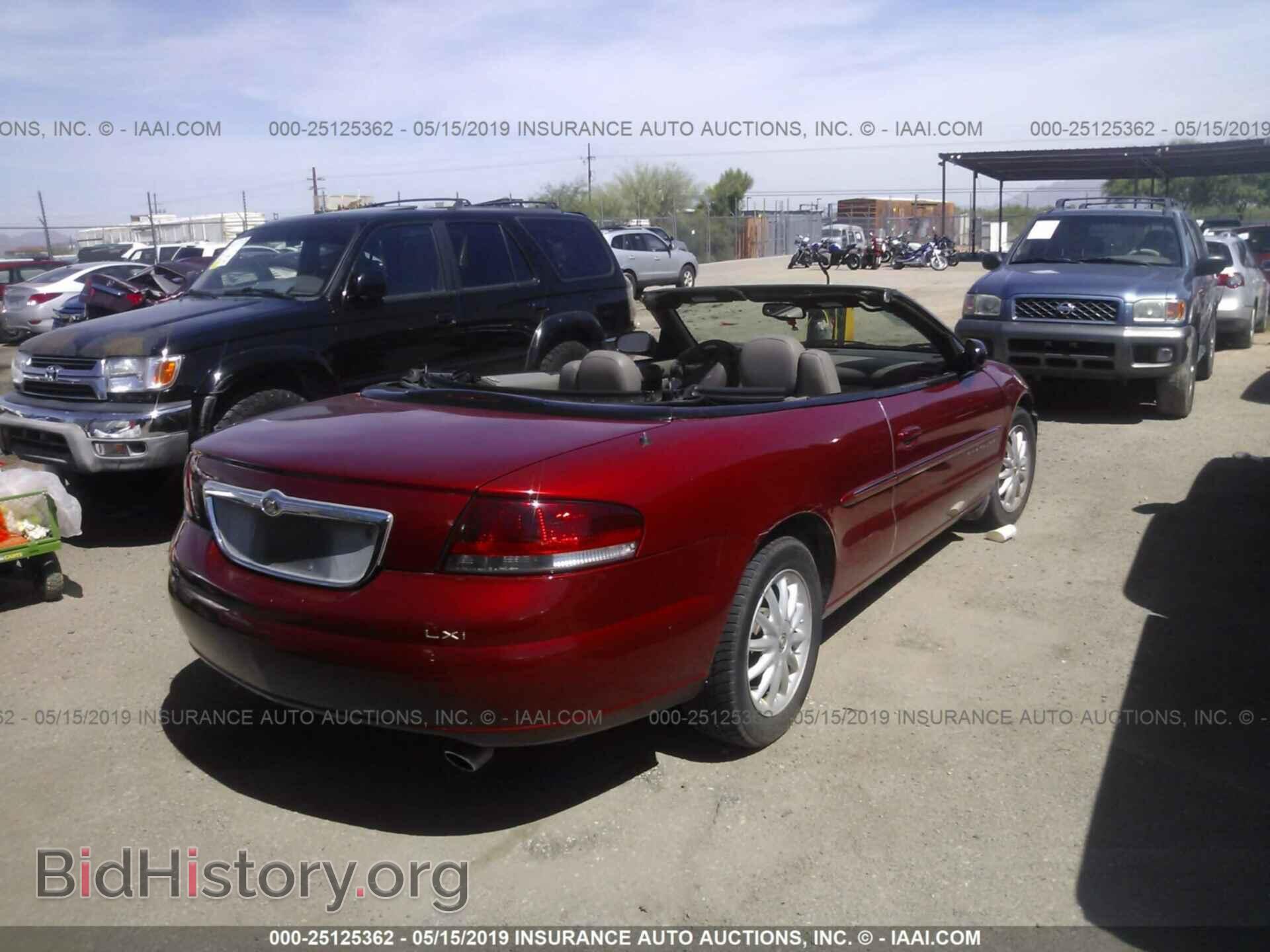 2001 CHRYSLER SEBRING - VIN: 1C3EL55U11N562696 - Photo 4