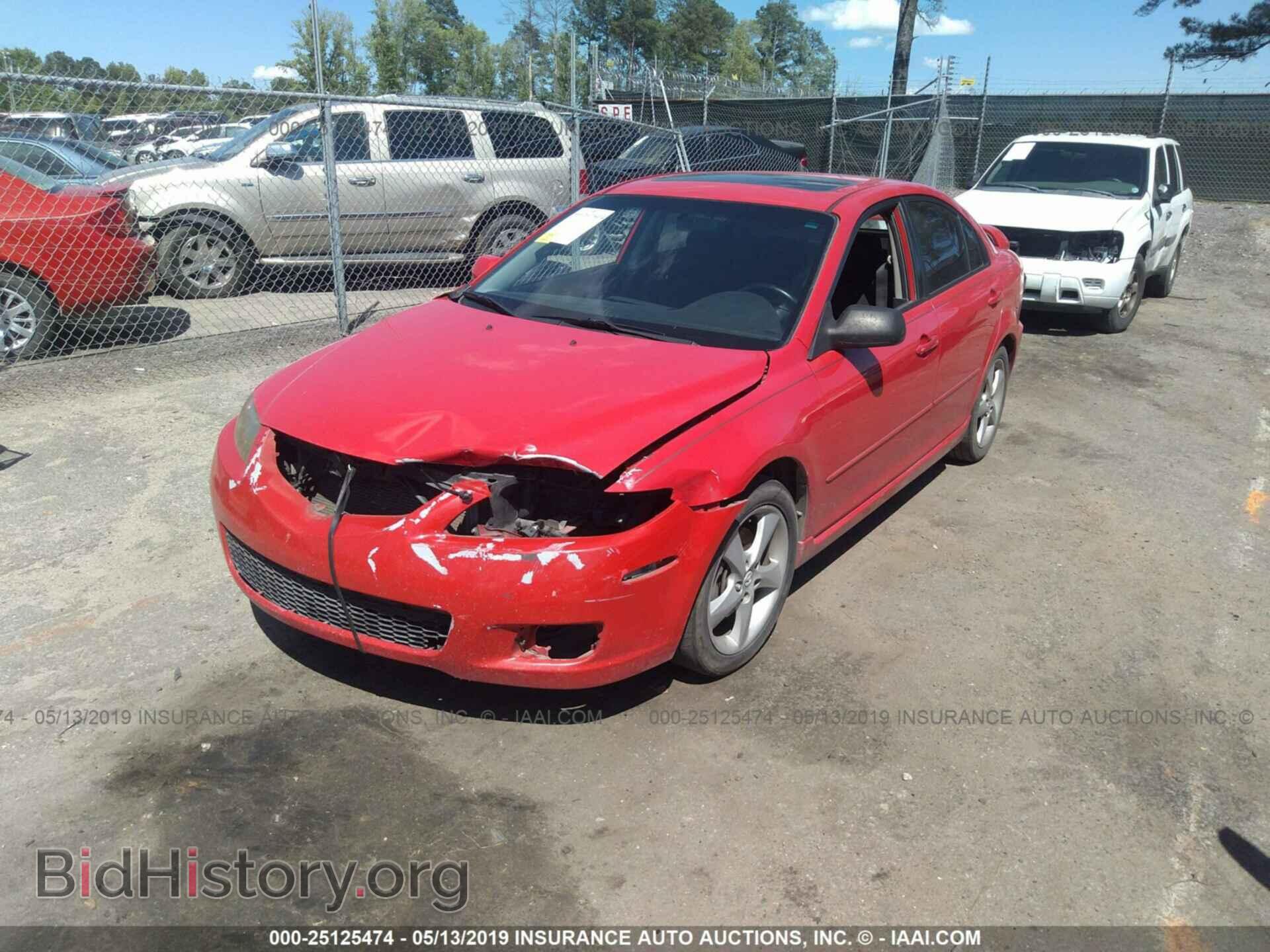 2008 MAZDA 6 - VIN: 1YVHP84D185M17615 - Фото 2