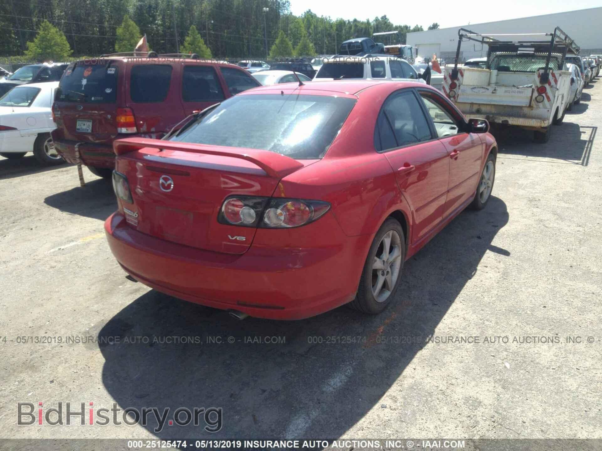 2008 MAZDA 6 - VIN: 1YVHP84D185M17615 - Фото 4