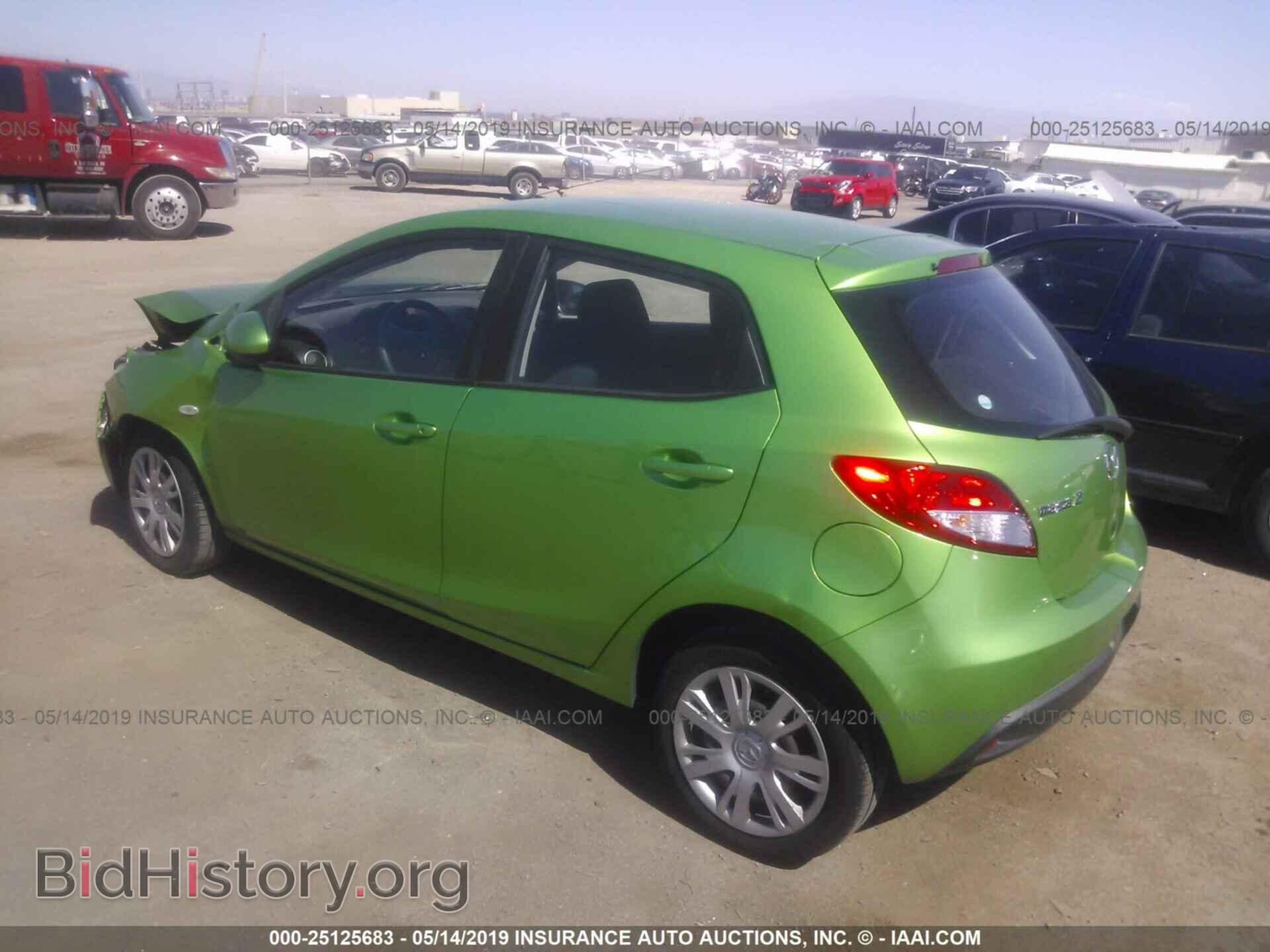 2012 MAZDA MAZDA2 - VIN: JM1DE1KZ8C0133954 - Фото 3