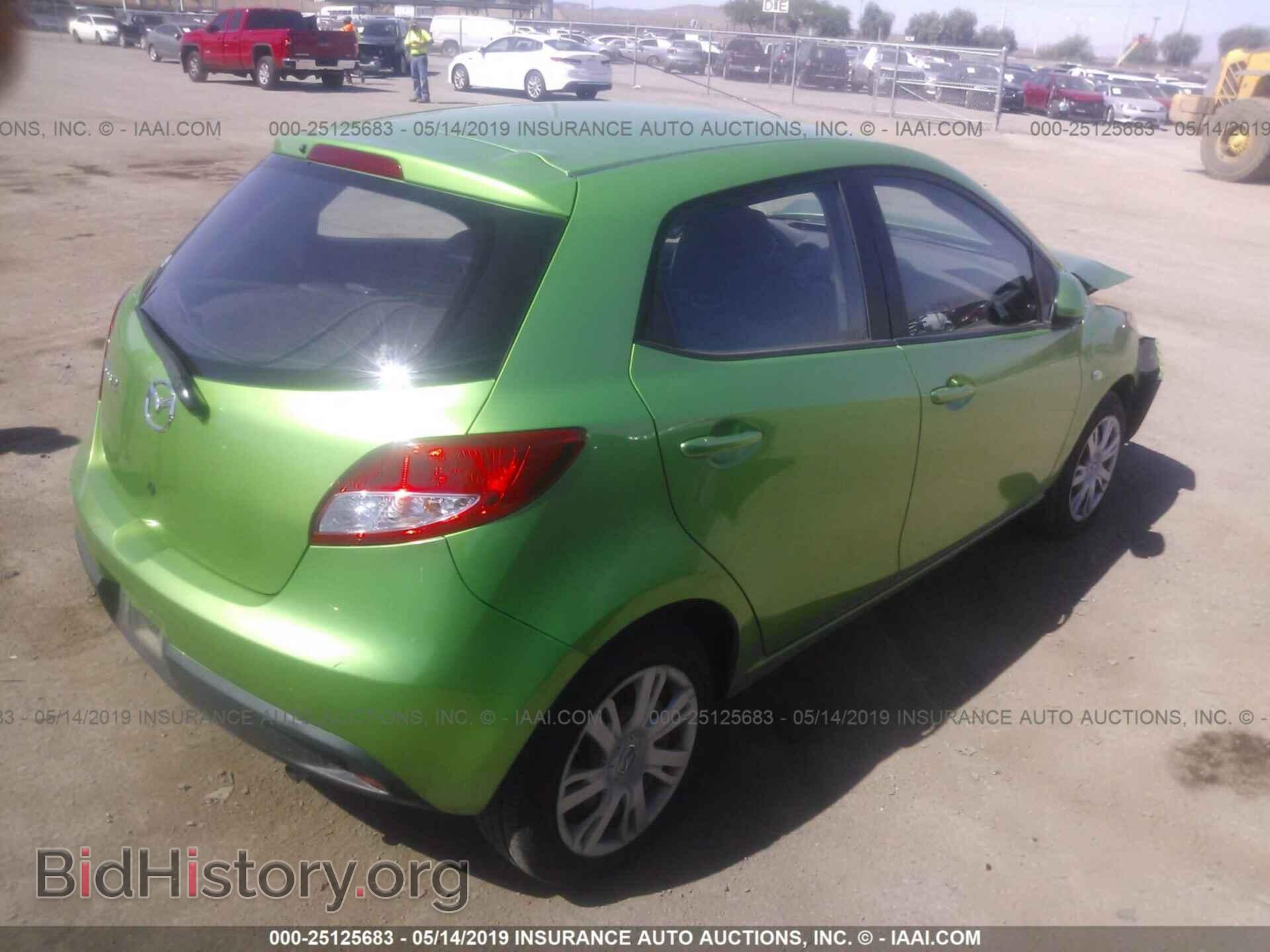 2012 MAZDA MAZDA2 - VIN: JM1DE1KZ8C0133954 - Фото 4