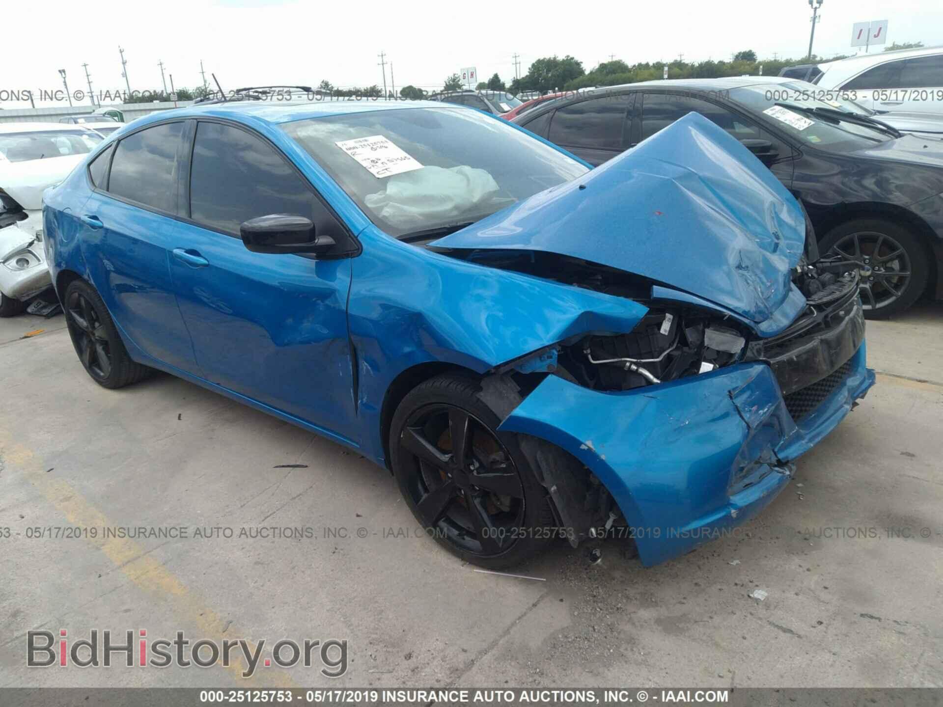 Фотография 1C3CDFBB2FD378605 - DODGE DART 2015