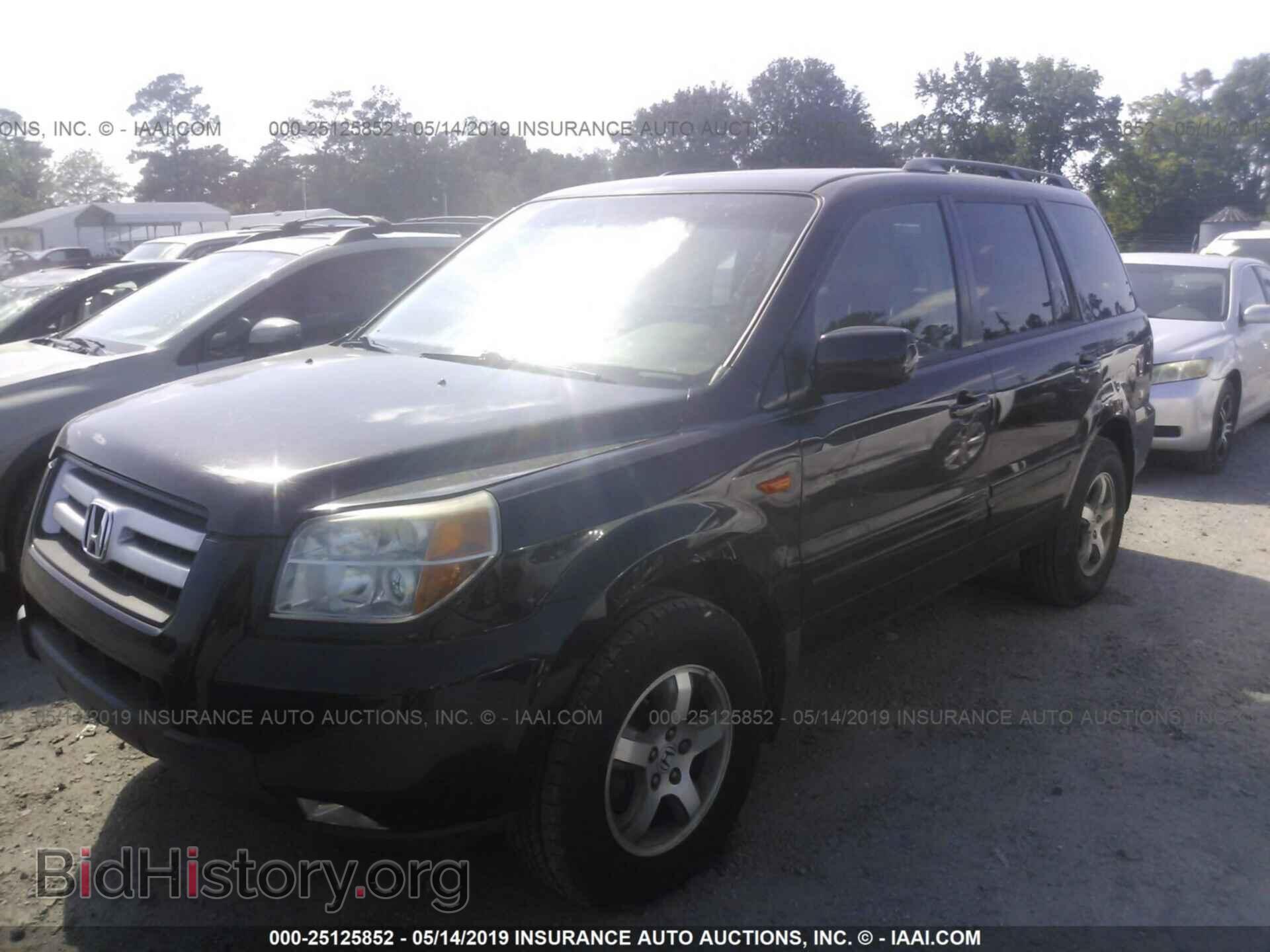 2007 HONDA PILOT - VIN: 5FNYF28567B028992 - Фото 2