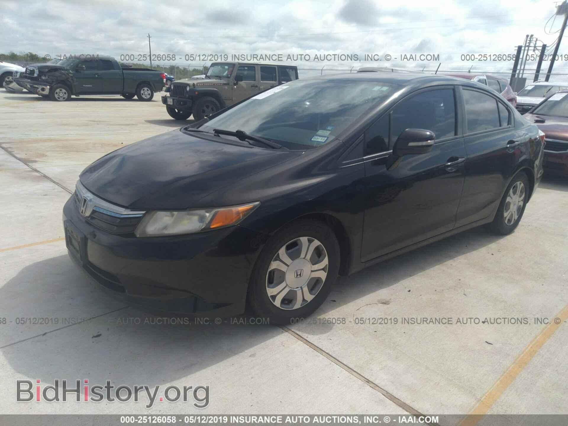 2012 HONDA CIVIC - VIN: JHMFB4F20CS000138 - Фото 2