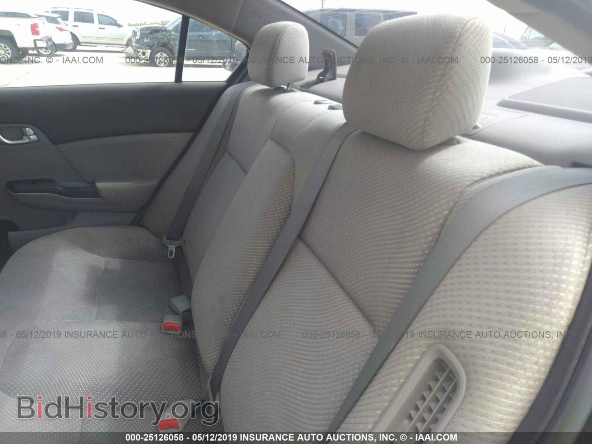 2012 HONDA CIVIC - VIN: JHMFB4F20CS000138 - Фото 8