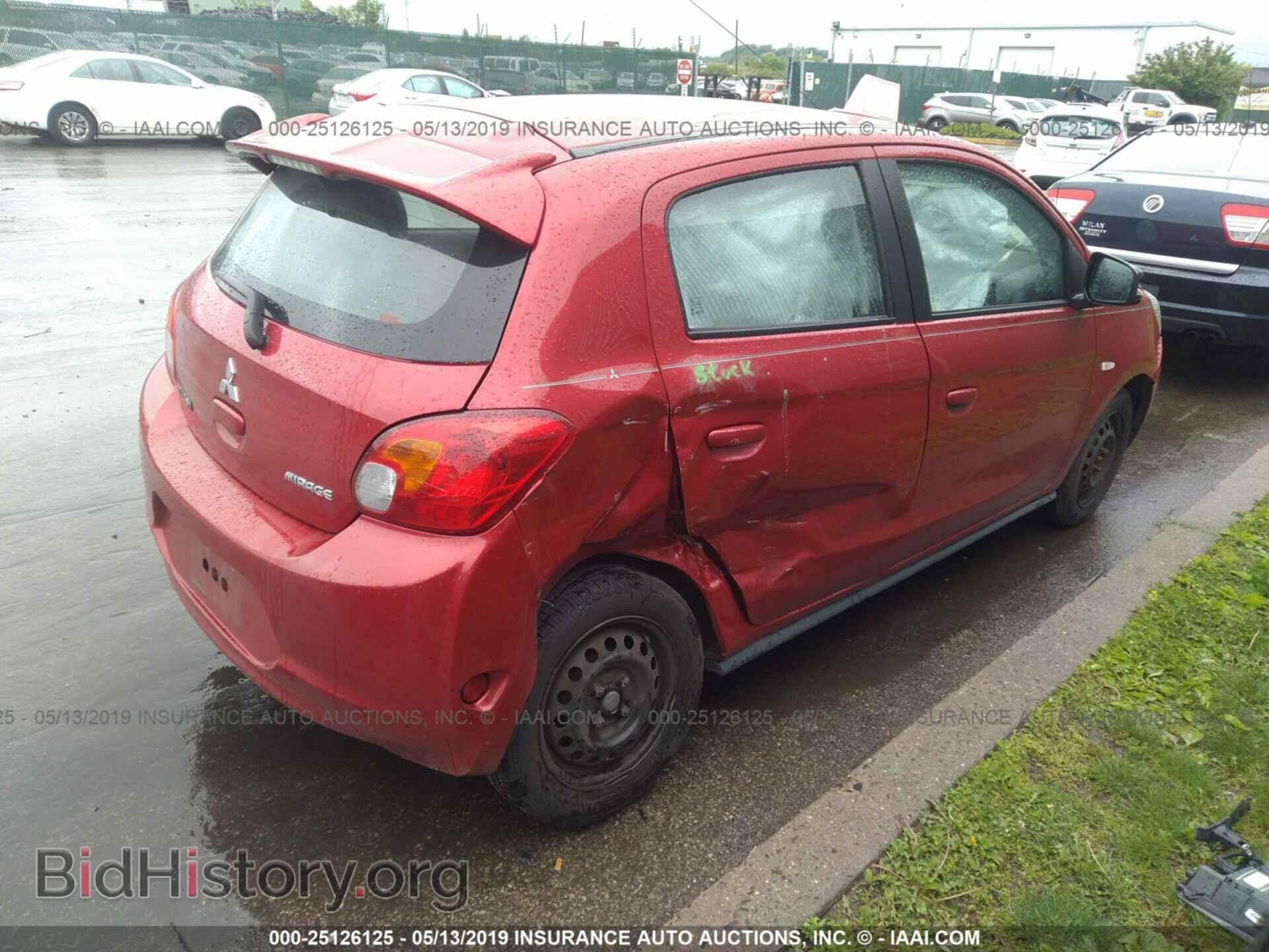 2014 MITSUBISHI MIRAGE - VIN: ML32A3HJ7EH006703 - Фото 4