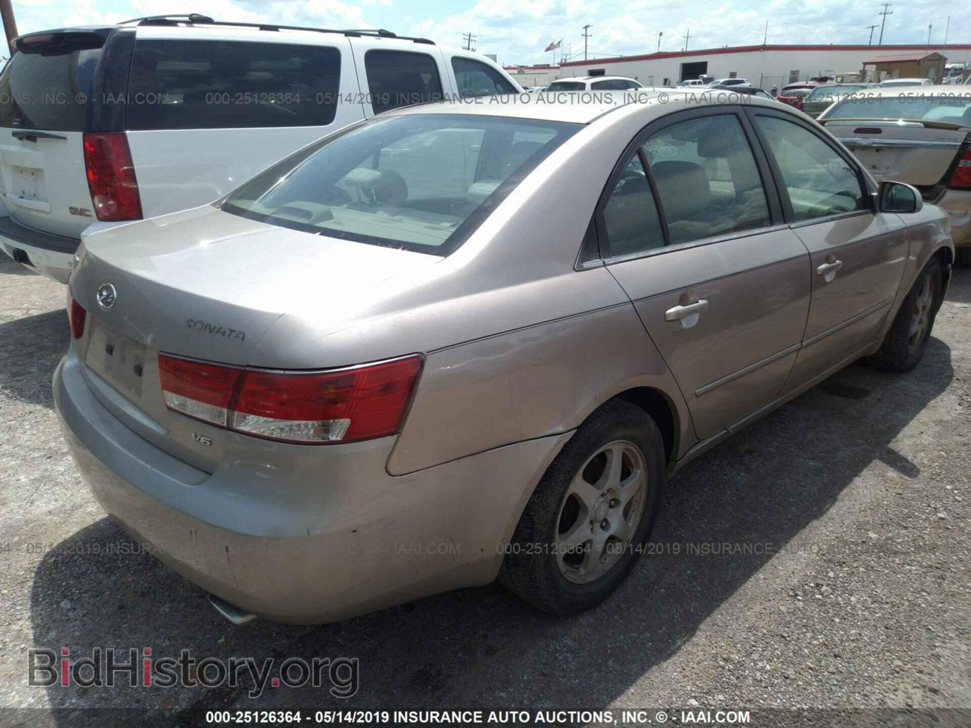 2007 HYUNDAI SONATA - VIN: 5NPEU46F07H158607 - Фото 4