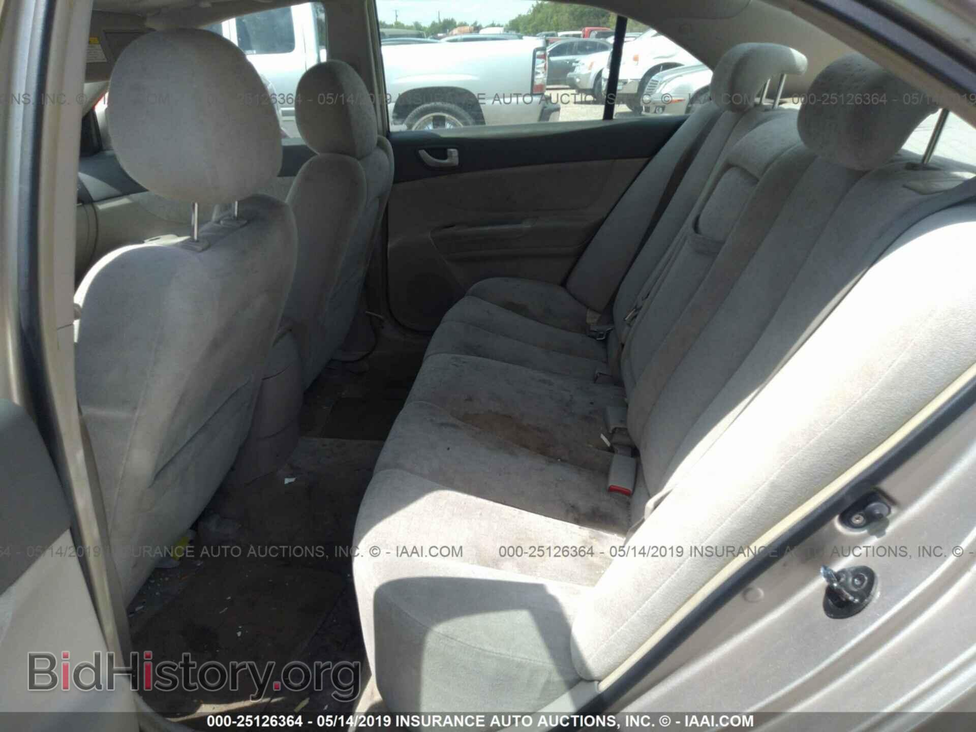 2007 HYUNDAI SONATA - VIN: 5NPEU46F07H158607 - Фото 8