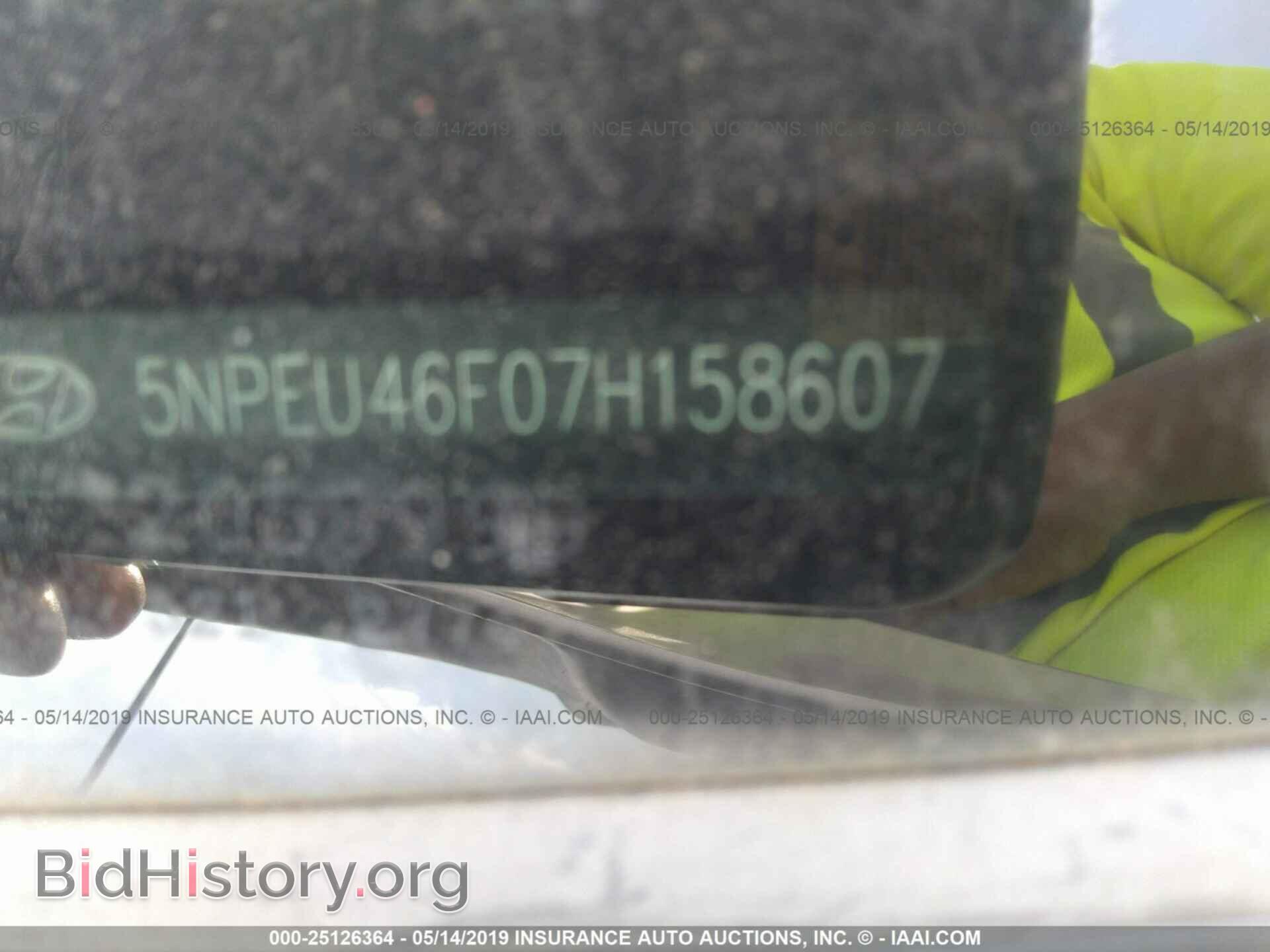 2007 HYUNDAI SONATA - VIN: 5NPEU46F07H158607 - Фото 9