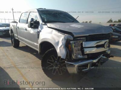 2017 Ford F250 Super Duty, silver — VIN 1FT7W2BT9HEC54143, IAAI