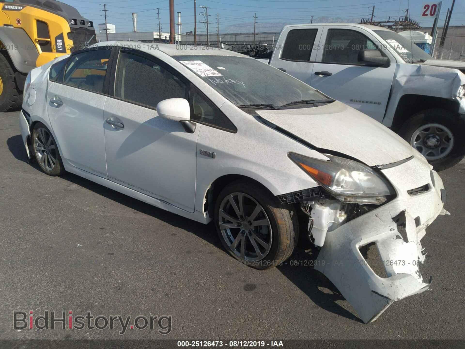 Photo JTDKN3DP2D3036151 - TOYOTA PRIUS PLUG-IN 2013