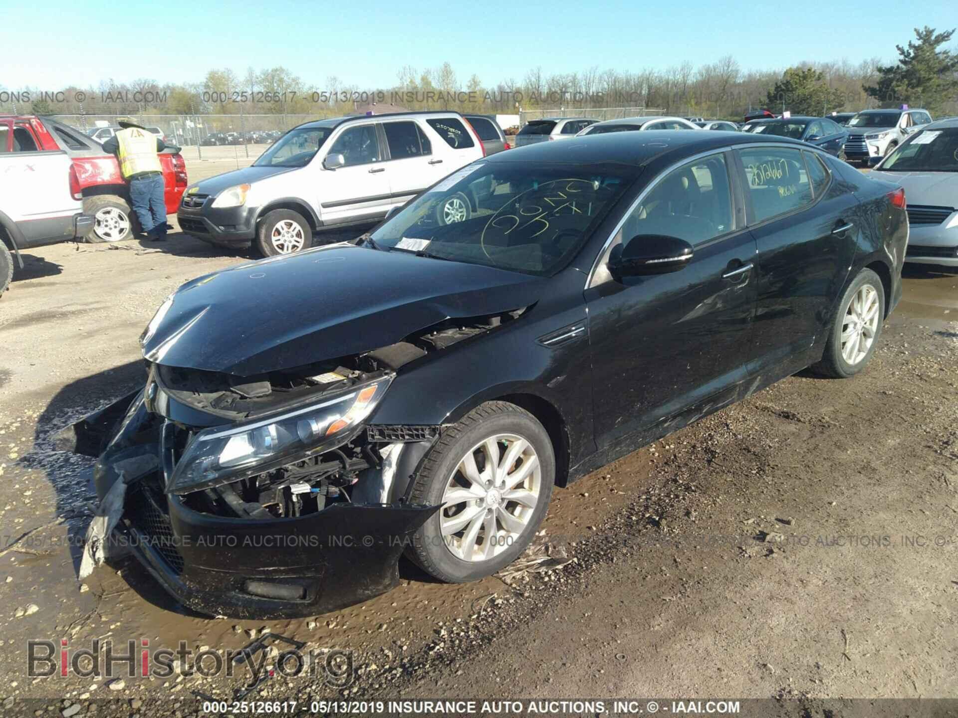 2014 KIA OPTIMA - VIN: 5XXGN4A75EG347350 - Фото 2