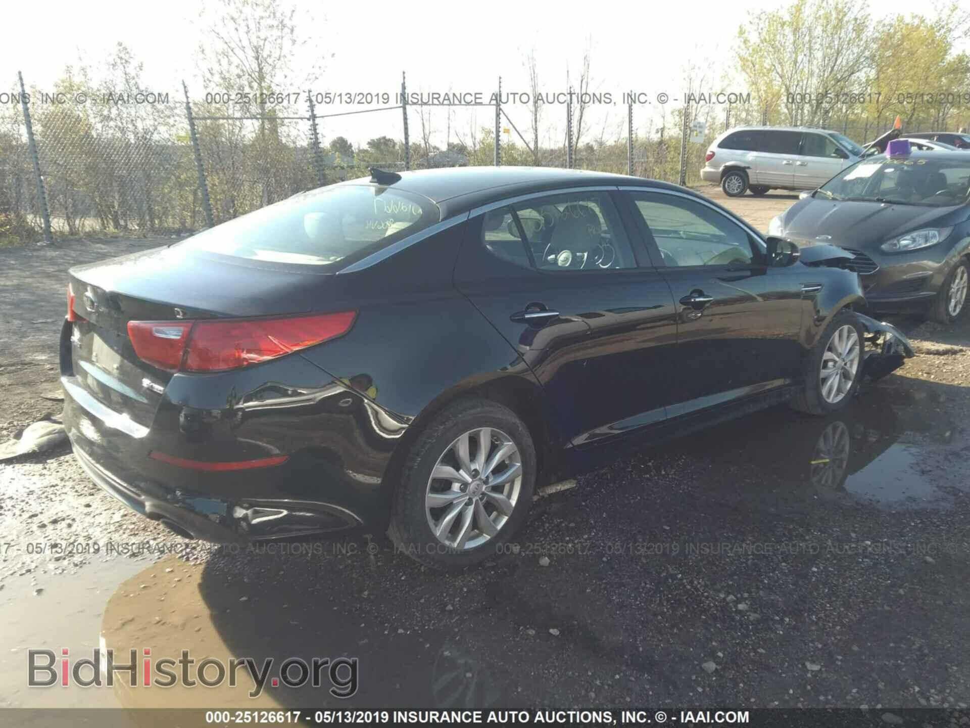 2014 KIA OPTIMA - VIN: 5XXGN4A75EG347350 - Фото 4