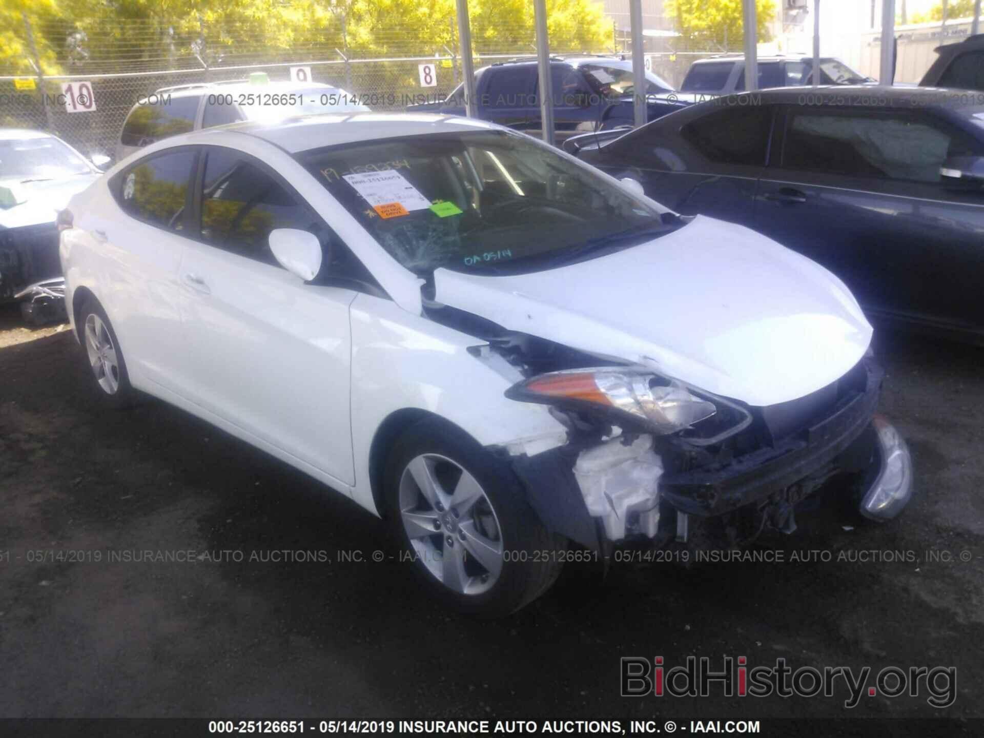 Фотография 5NPDH4AE4DH444406 - HYUNDAI ELANTRA 2013