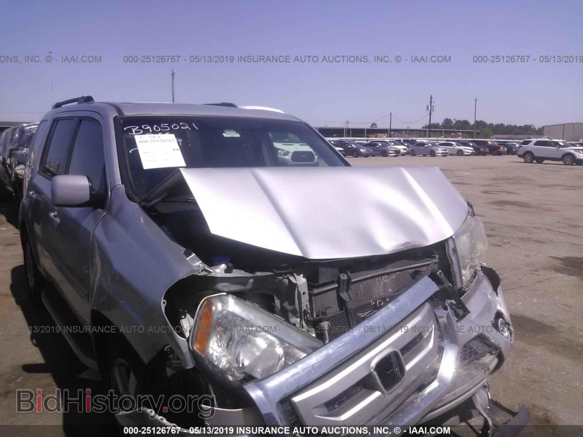 Фотография 5FNYF4H79BB102928 - HONDA PILOT 2011