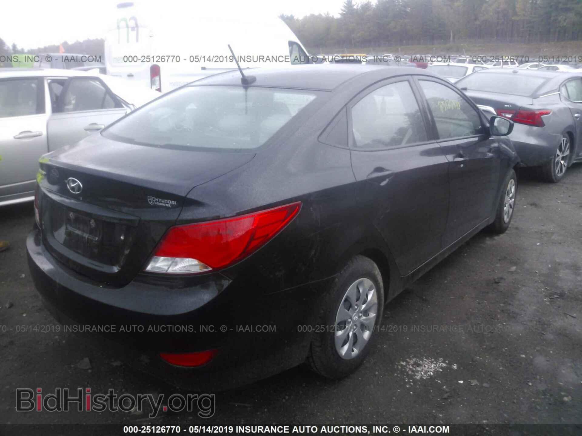 2017 HYUNDAI ACCENT - VIN: KMHCT4AE8HU347274 - Фото 4
