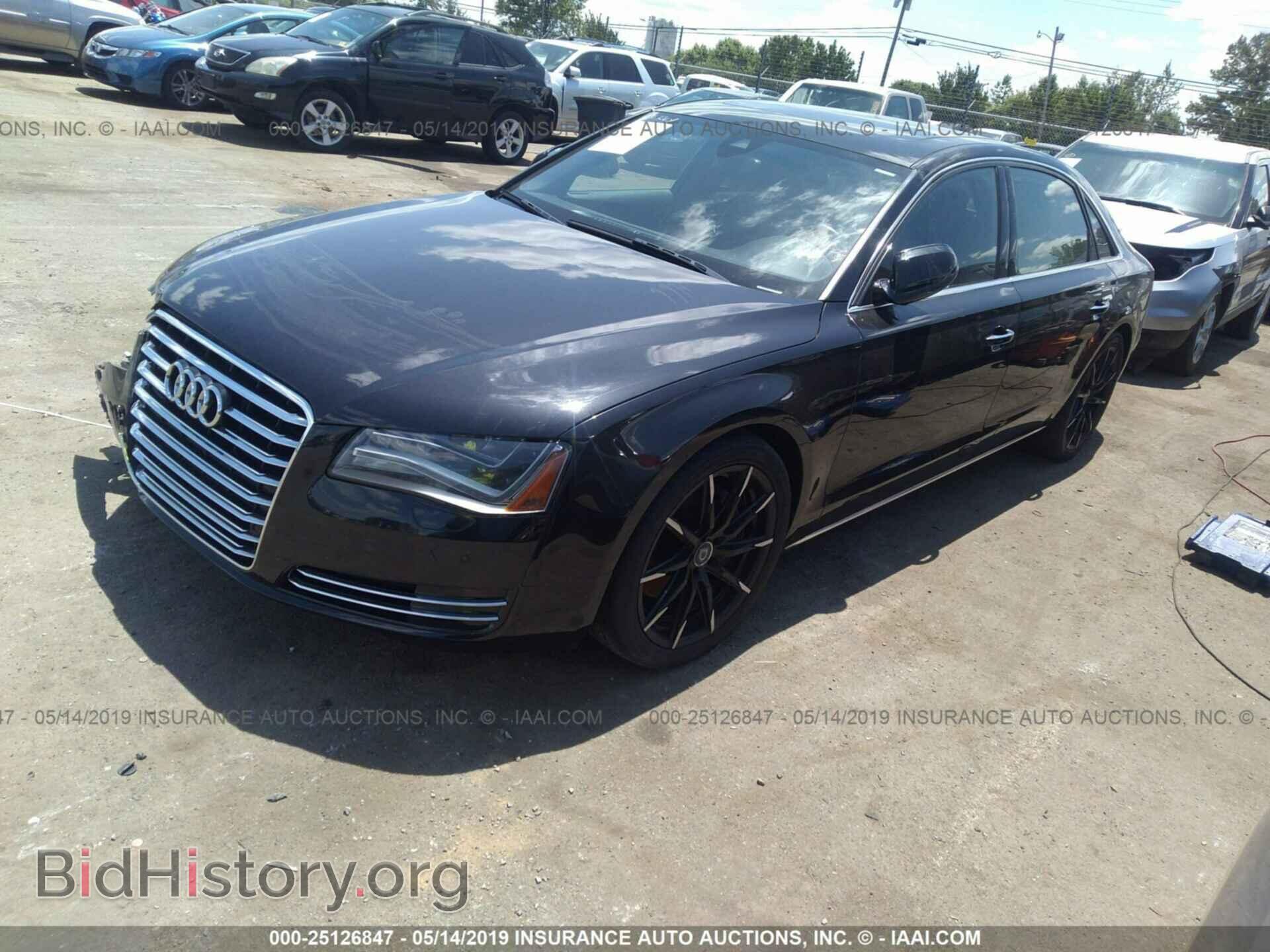 2013 AUDI A8 - VIN: WAURGAFD2DN016614 - Photo 2