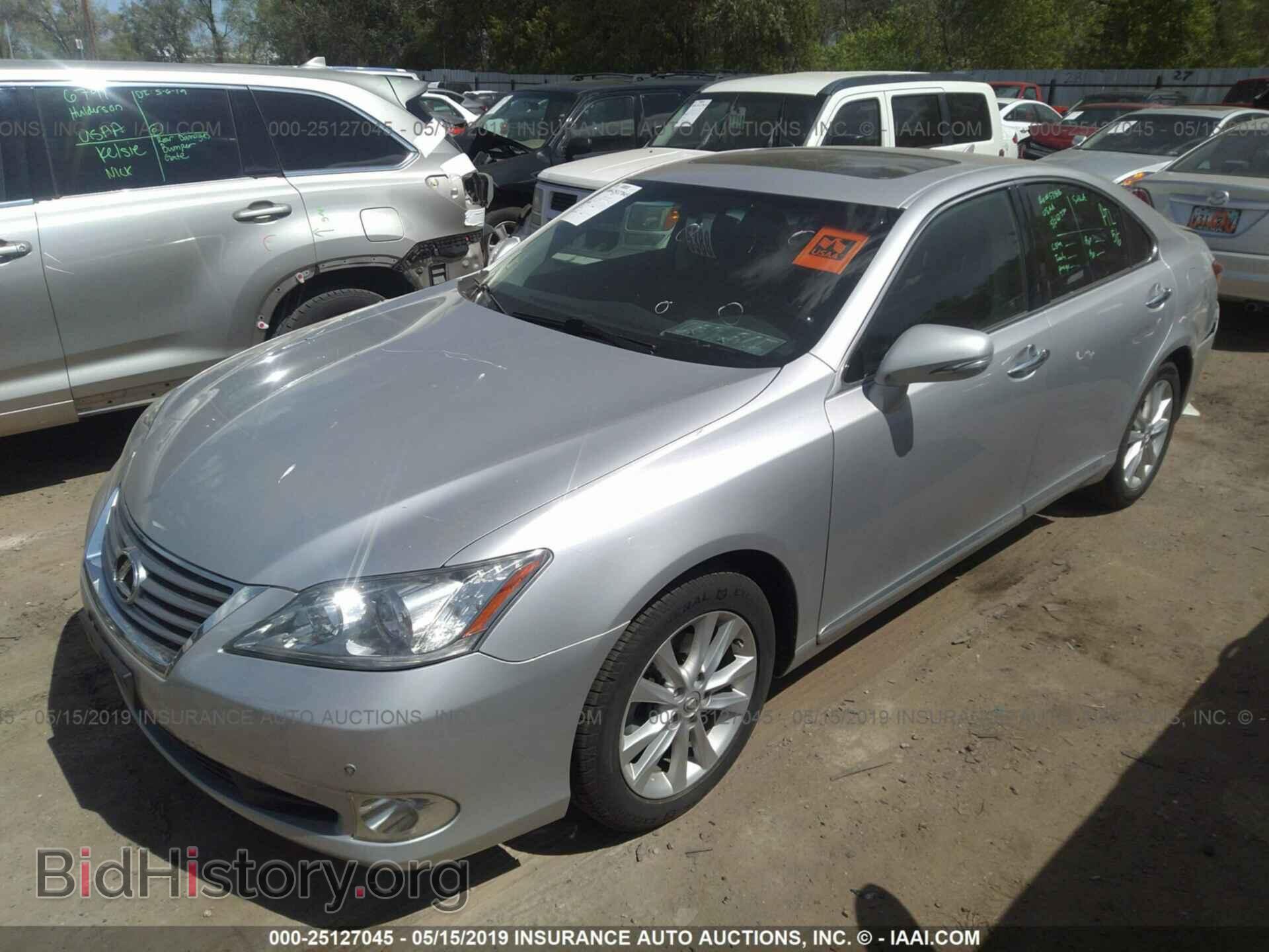 2011 LEXUS ES - VIN: JTHBK1EG9B2415211 - Фото 2