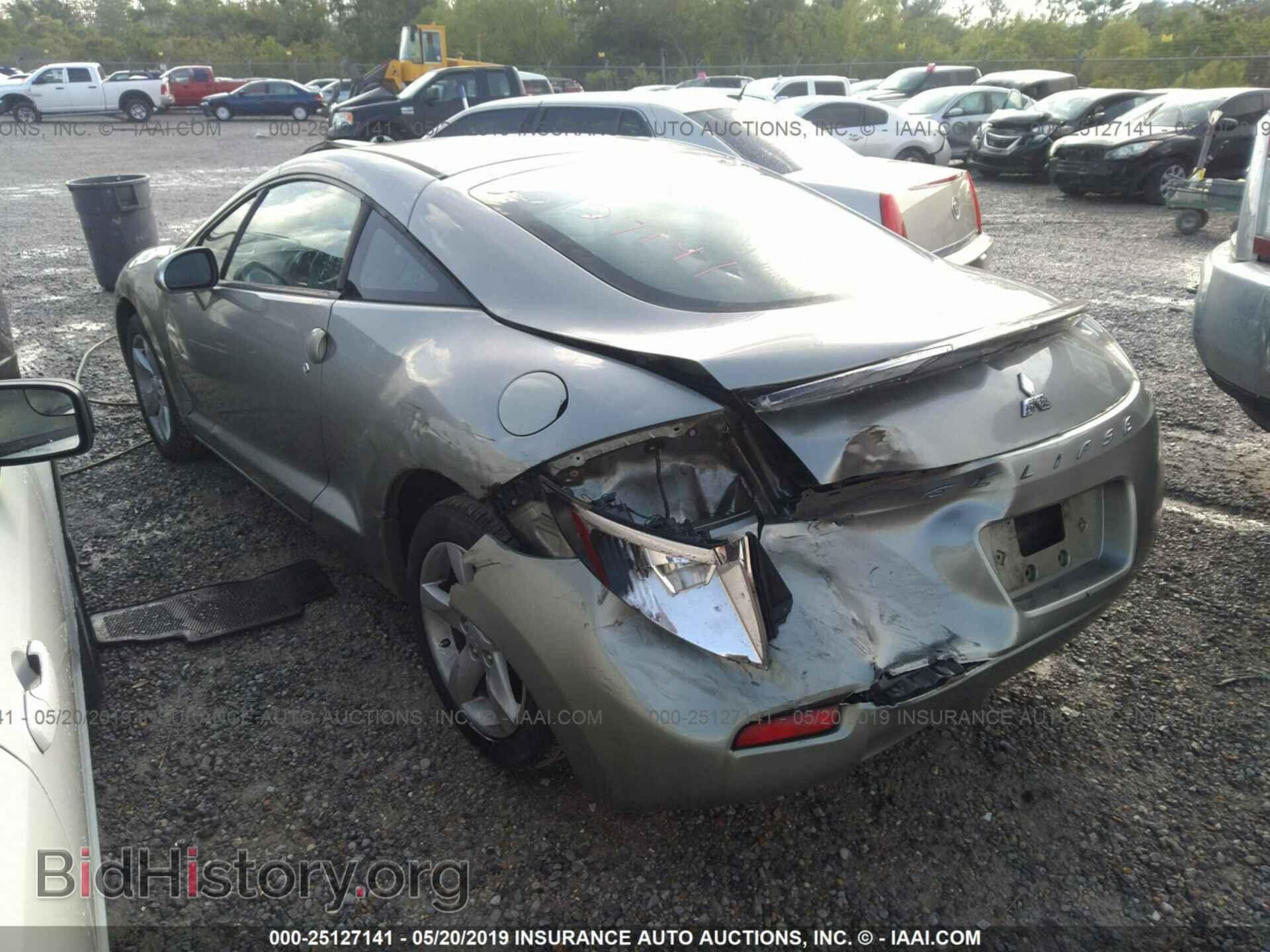 2008 MITSUBISHI ECLIPSE - VIN: 4A3AK24F68E038529 - Фото 3