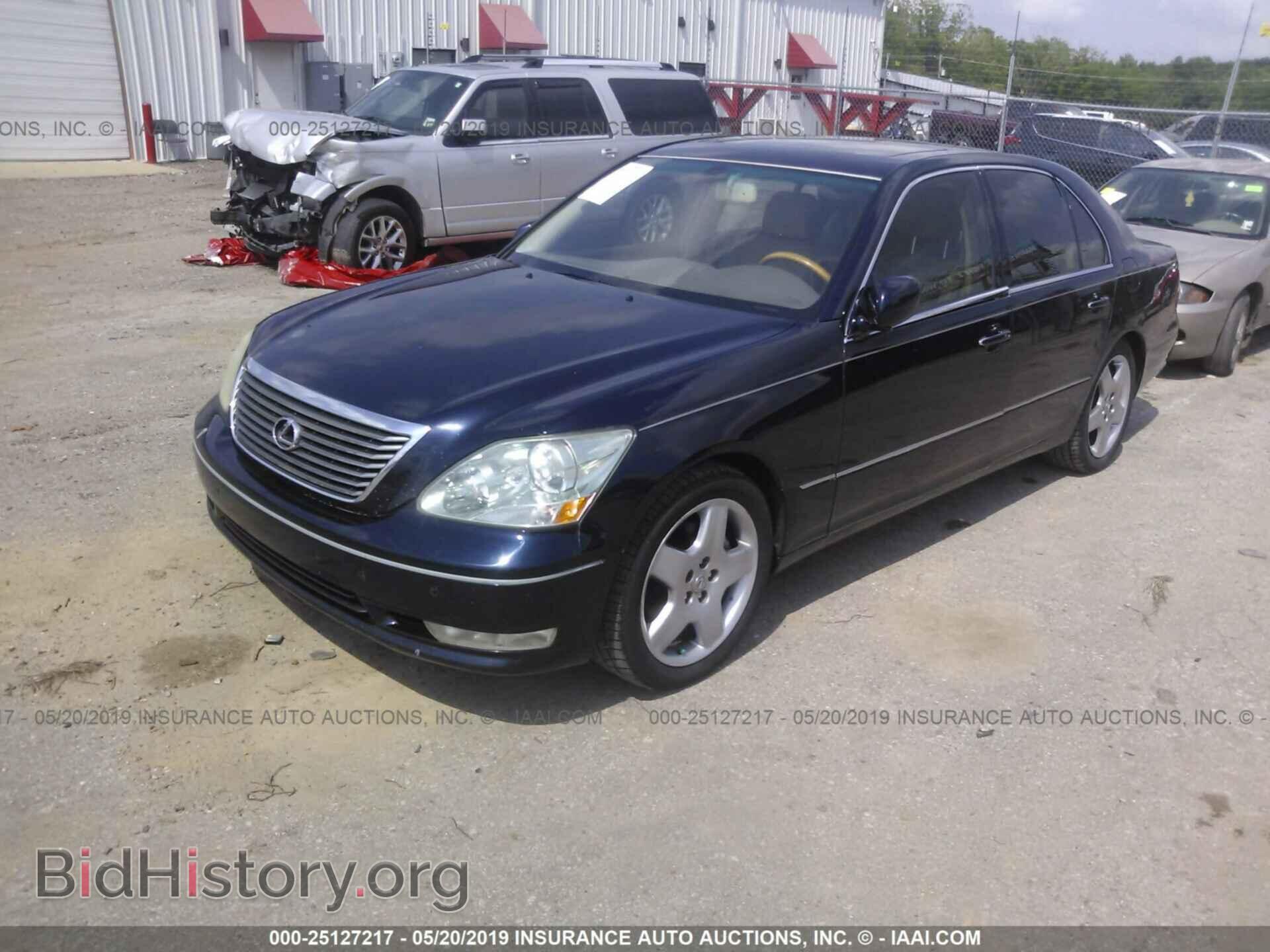 2005 LEXUS LS - VIN: JTHBN36F450179835 - Photo 2
