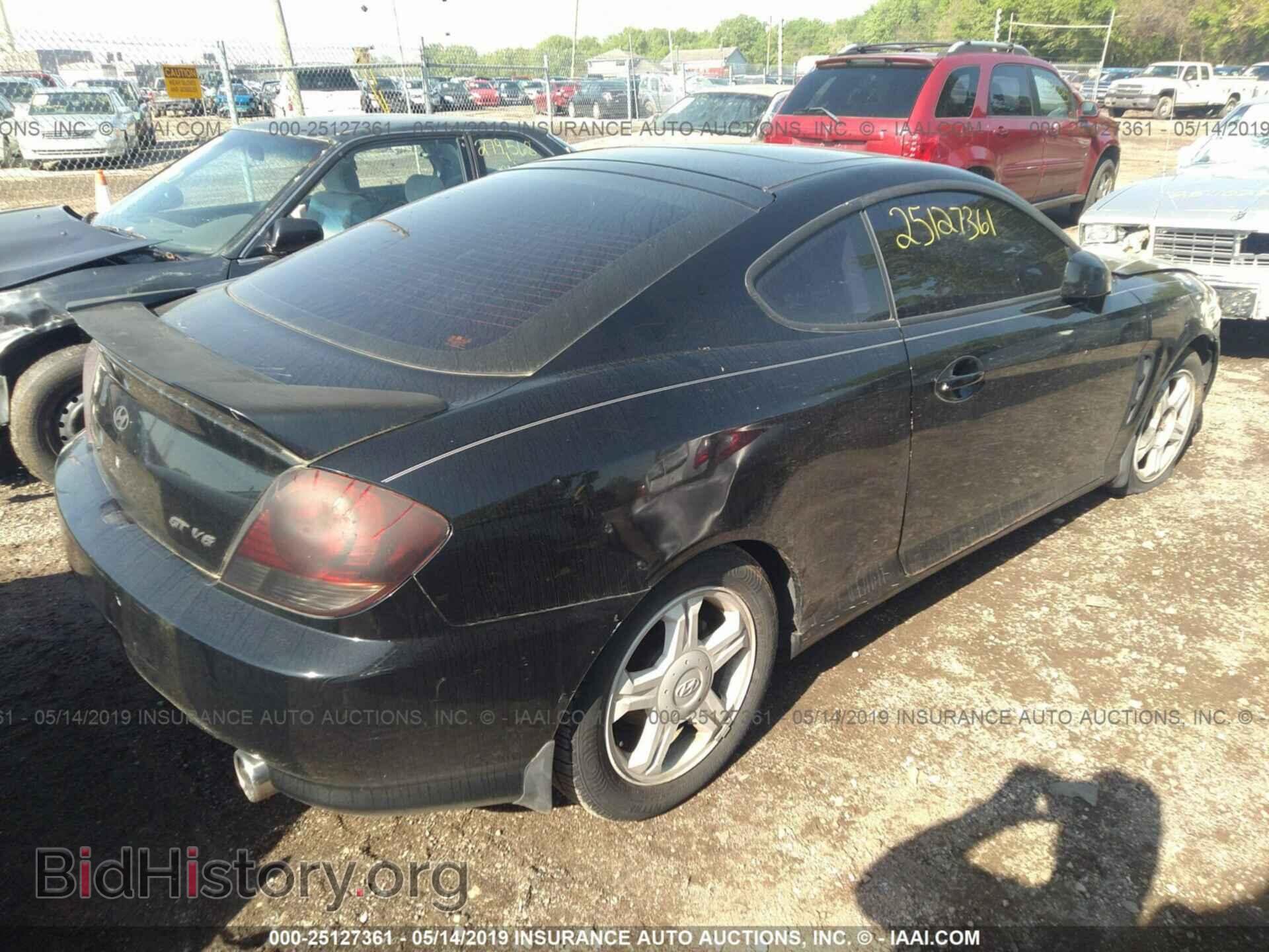 2005 HYUNDAI TIBURON - VIN: KMHHN65F45U183113 - Фото 4