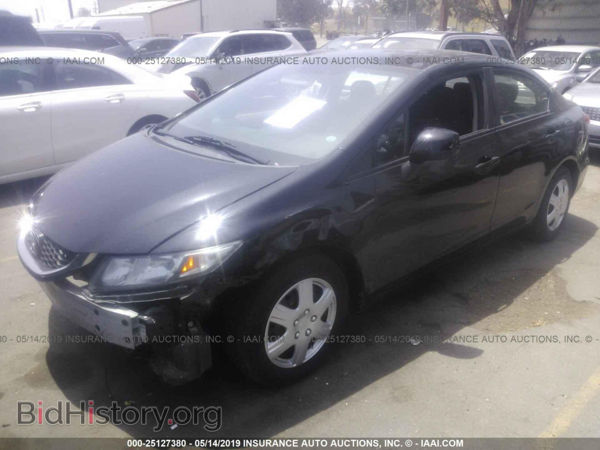 2013 HONDA CIVIC - VIN: 2HGFB2F52DH517533 - Фото 2