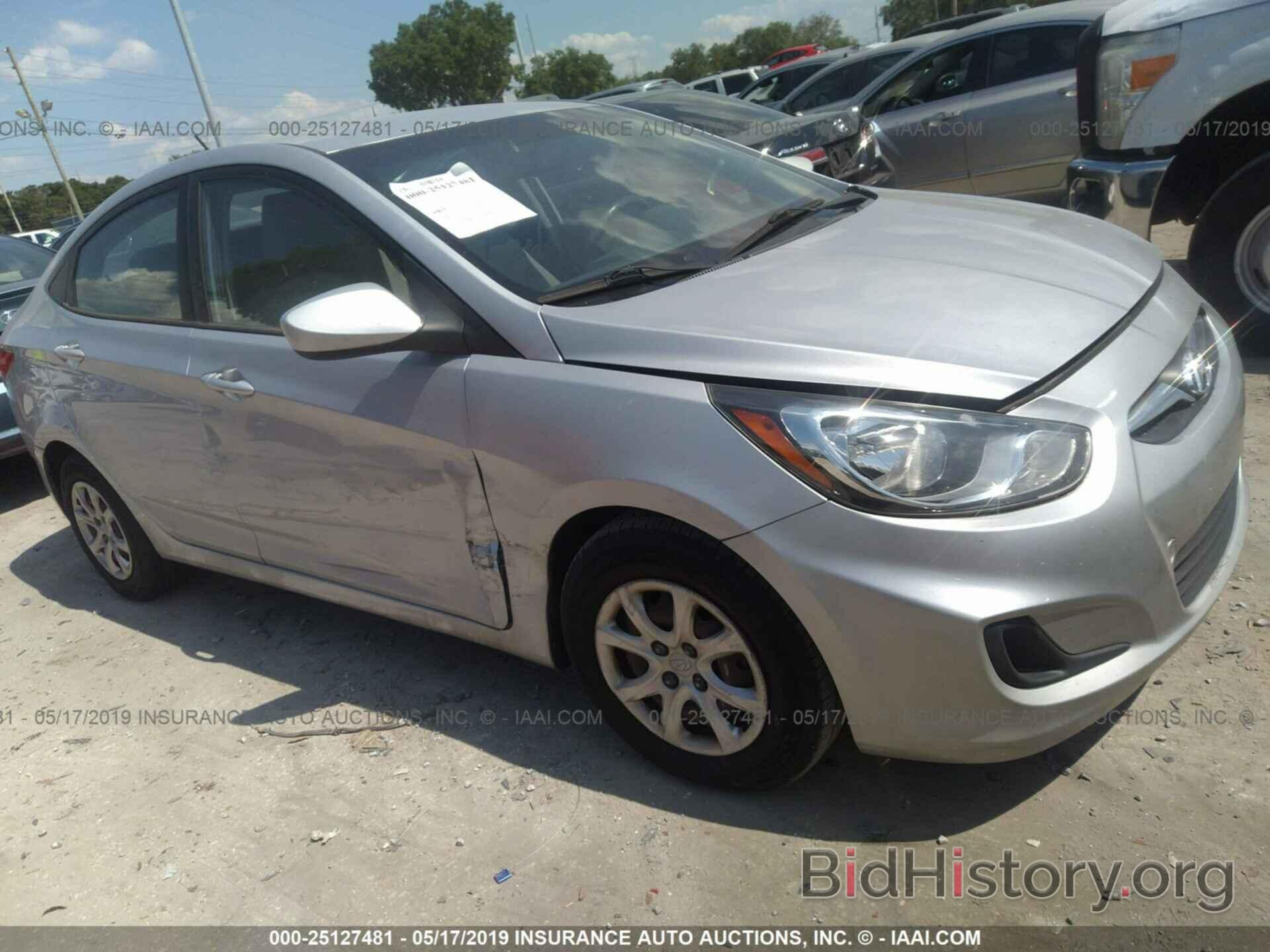 Photo KMHCT4AE9DU395540 - HYUNDAI ACCENT 2013