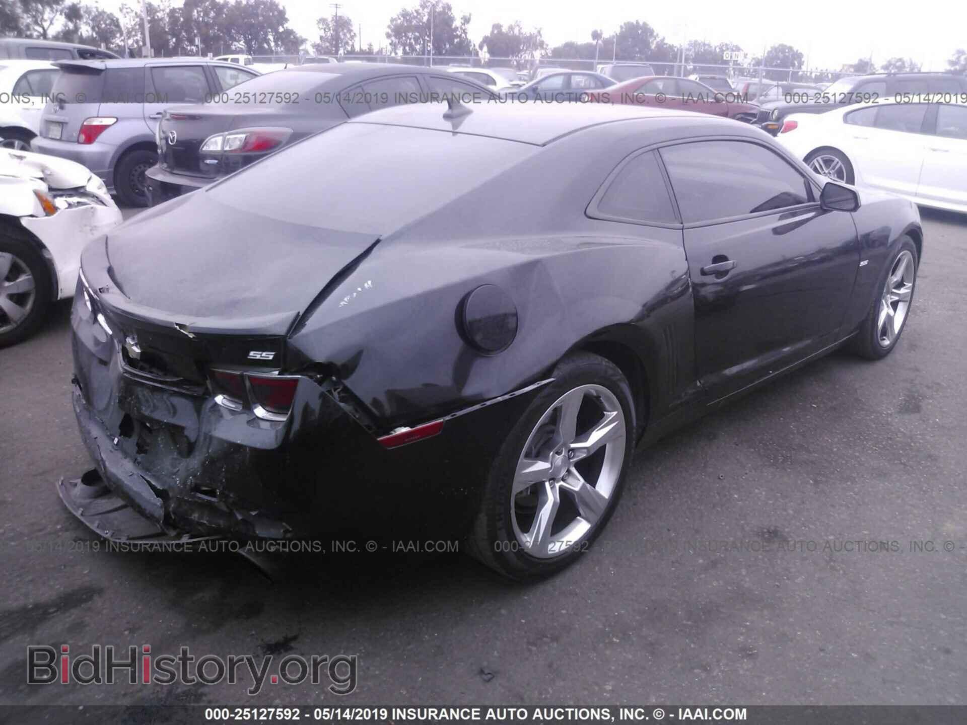 2013 CHEVROLET CAMARO - VIN: 2G1FB1E33D9113703 - Фото 4