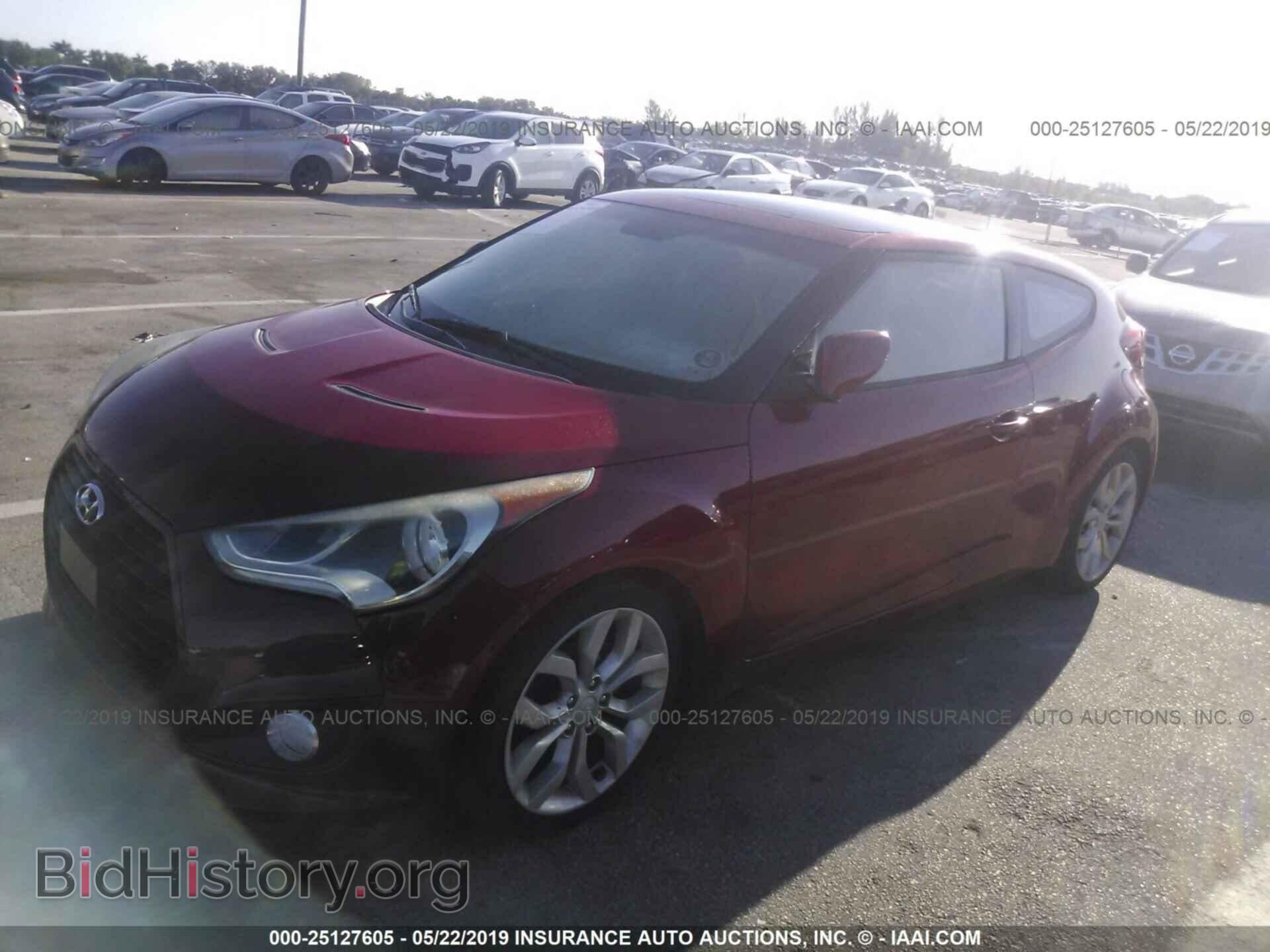 2012 HYUNDAI VELOSTER - VIN: KMHTC6AD8CU073151 - Фото 2