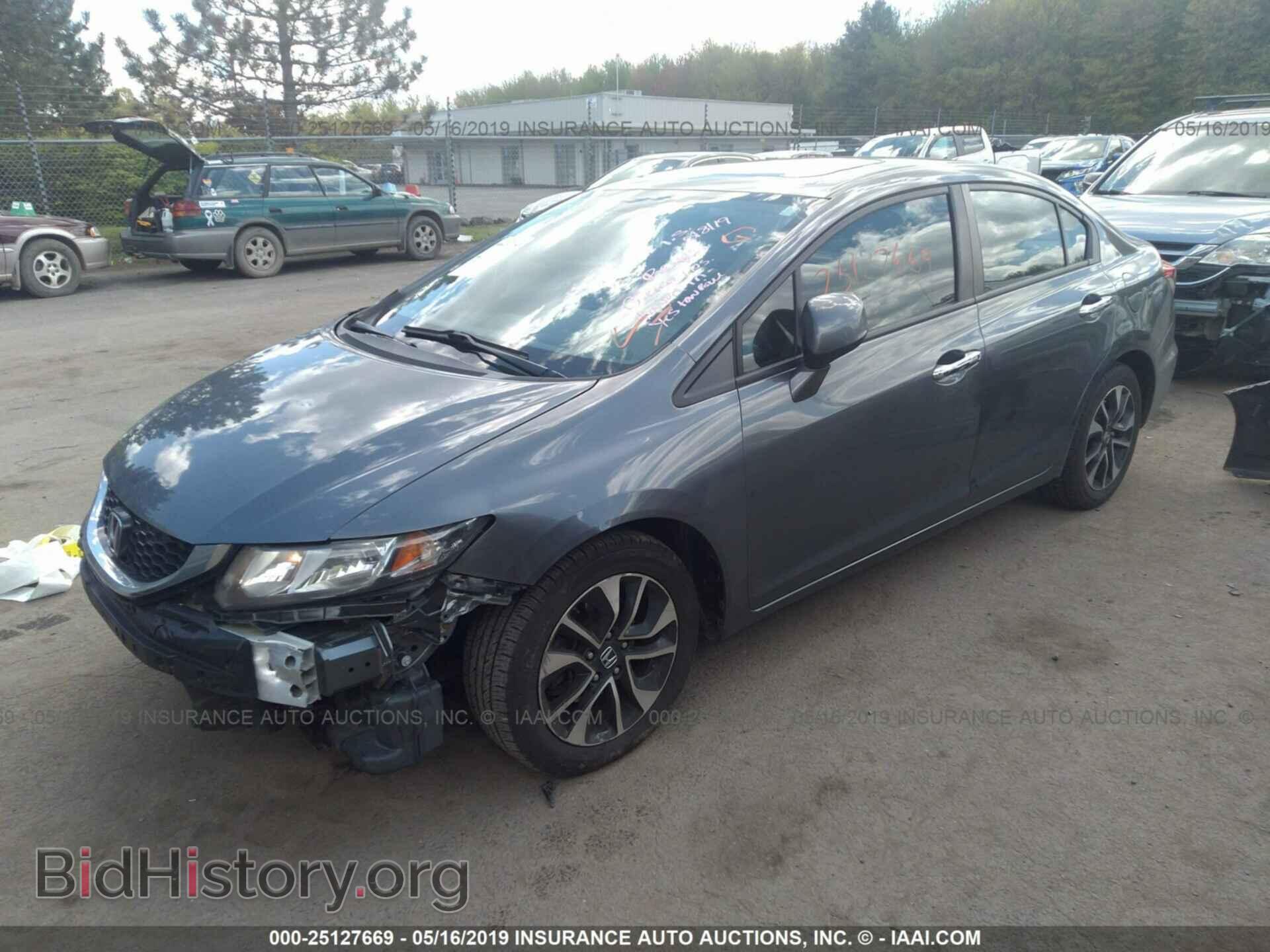 2013 HONDA CIVIC - VIN: 19XFB2F85DE237643 - Фото 2