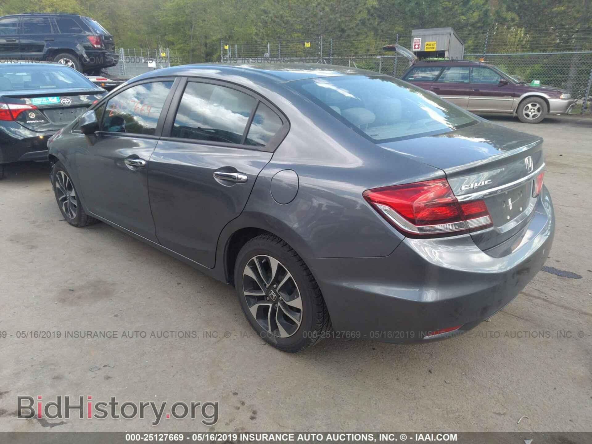 2013 HONDA CIVIC - VIN: 19XFB2F85DE237643 - Фото 3