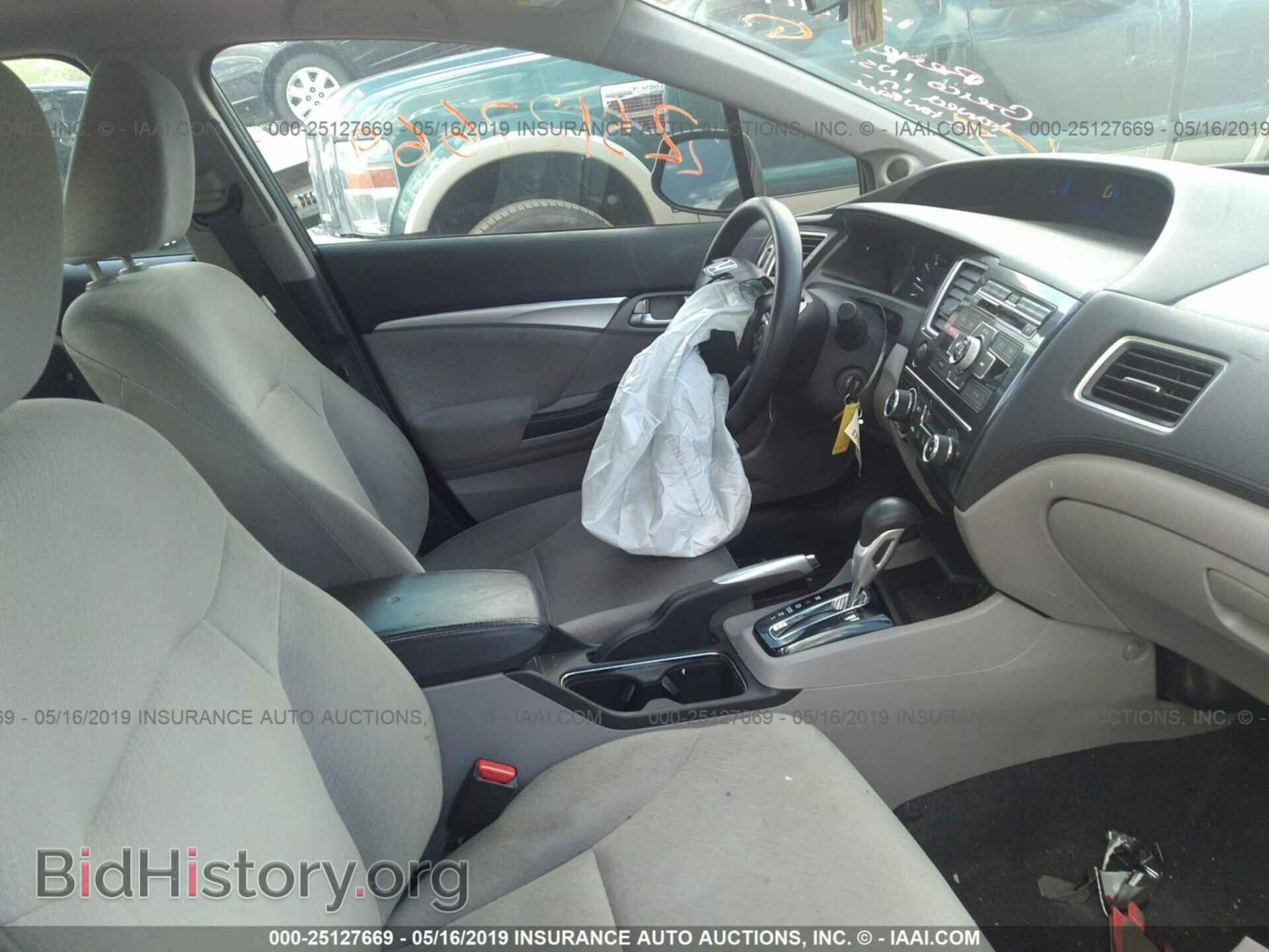 2013 HONDA CIVIC - VIN: 19XFB2F85DE237643 - Фото 5