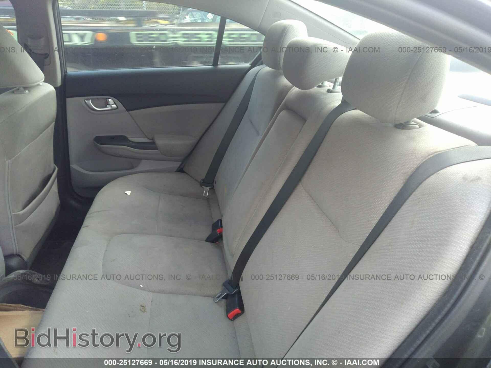 2013 HONDA CIVIC - VIN: 19XFB2F85DE237643 - Фото 8