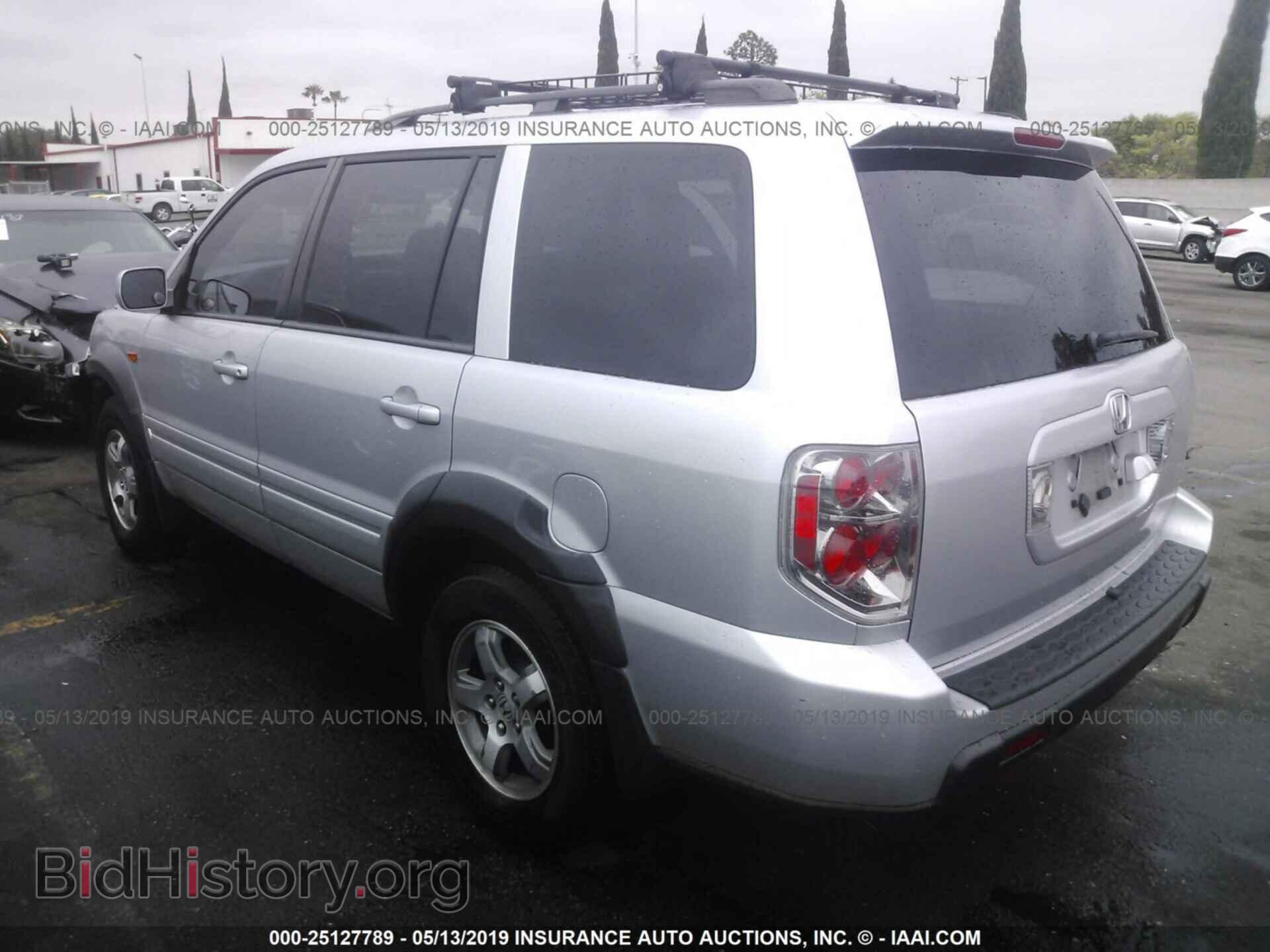 2006 HONDA PILOT - VIN: 2HKYF18716H524326 - Фото 3