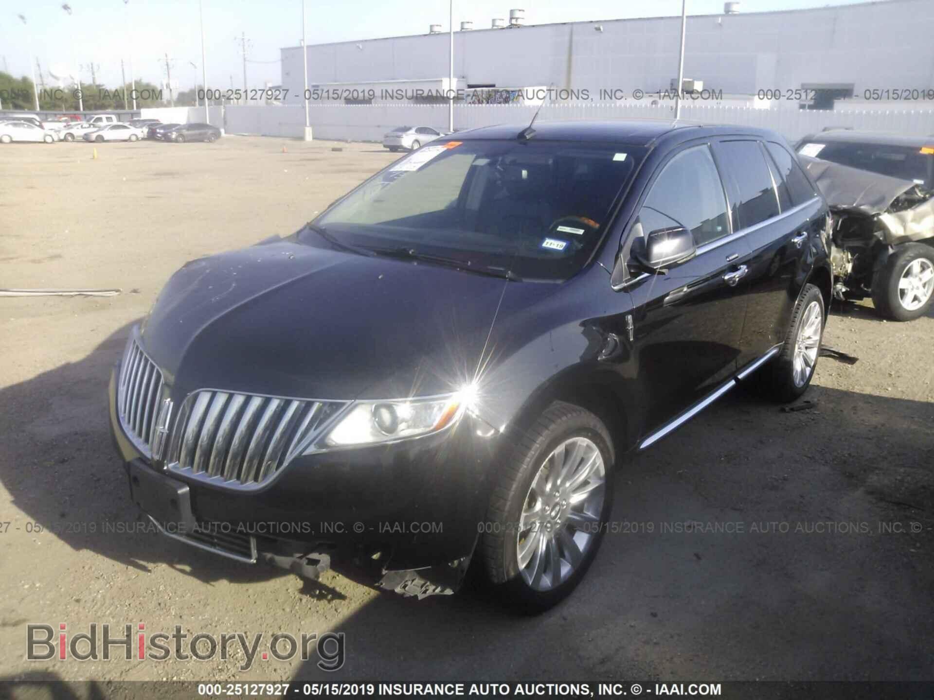 2012 LINCOLN MKX - VIN: 2LMDJ8JK1CBL15499 - Фото 2