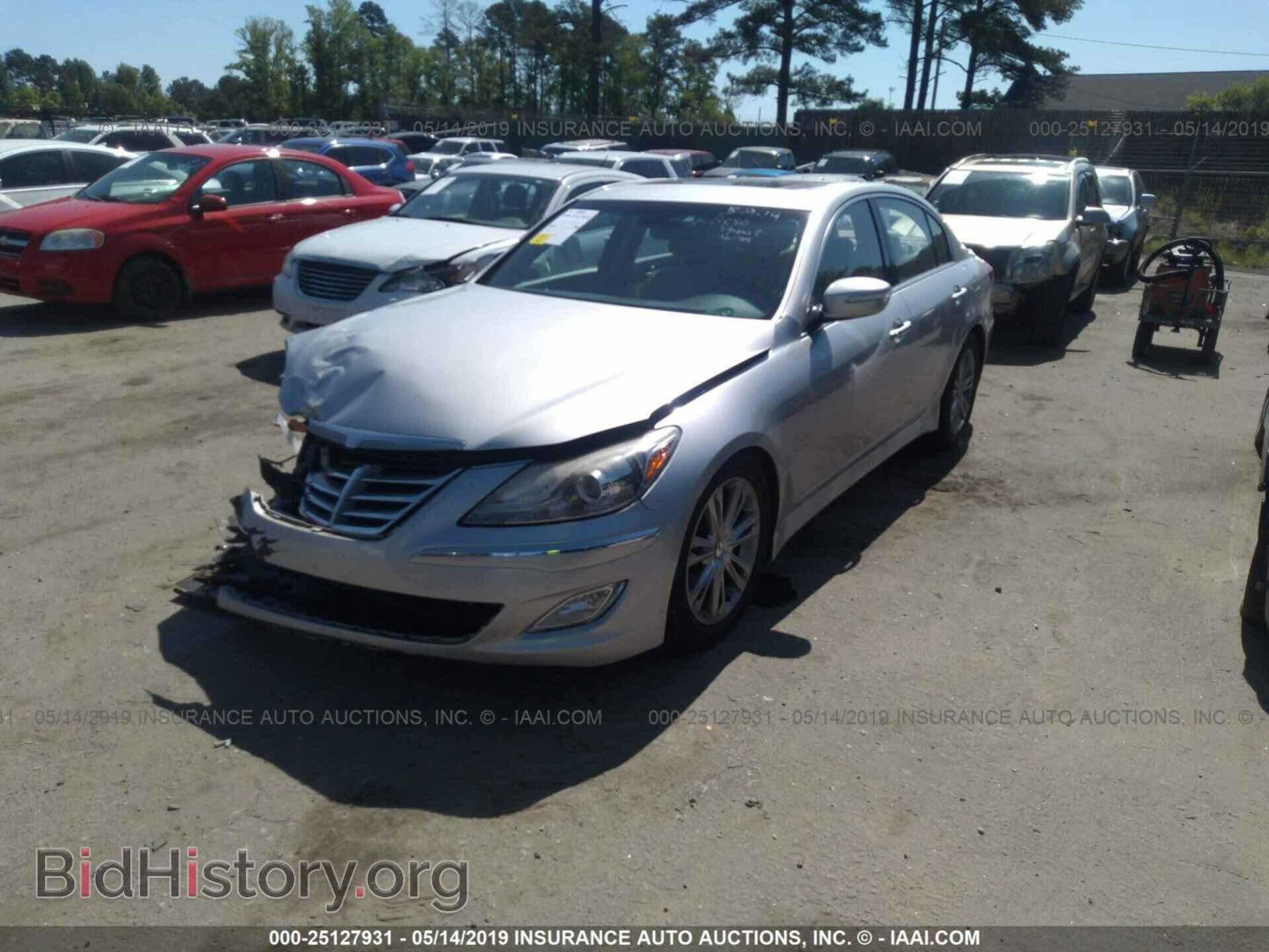 2012 HYUNDAI GENESIS - VIN: KMHGC4DD4CU200799 - Фото 2