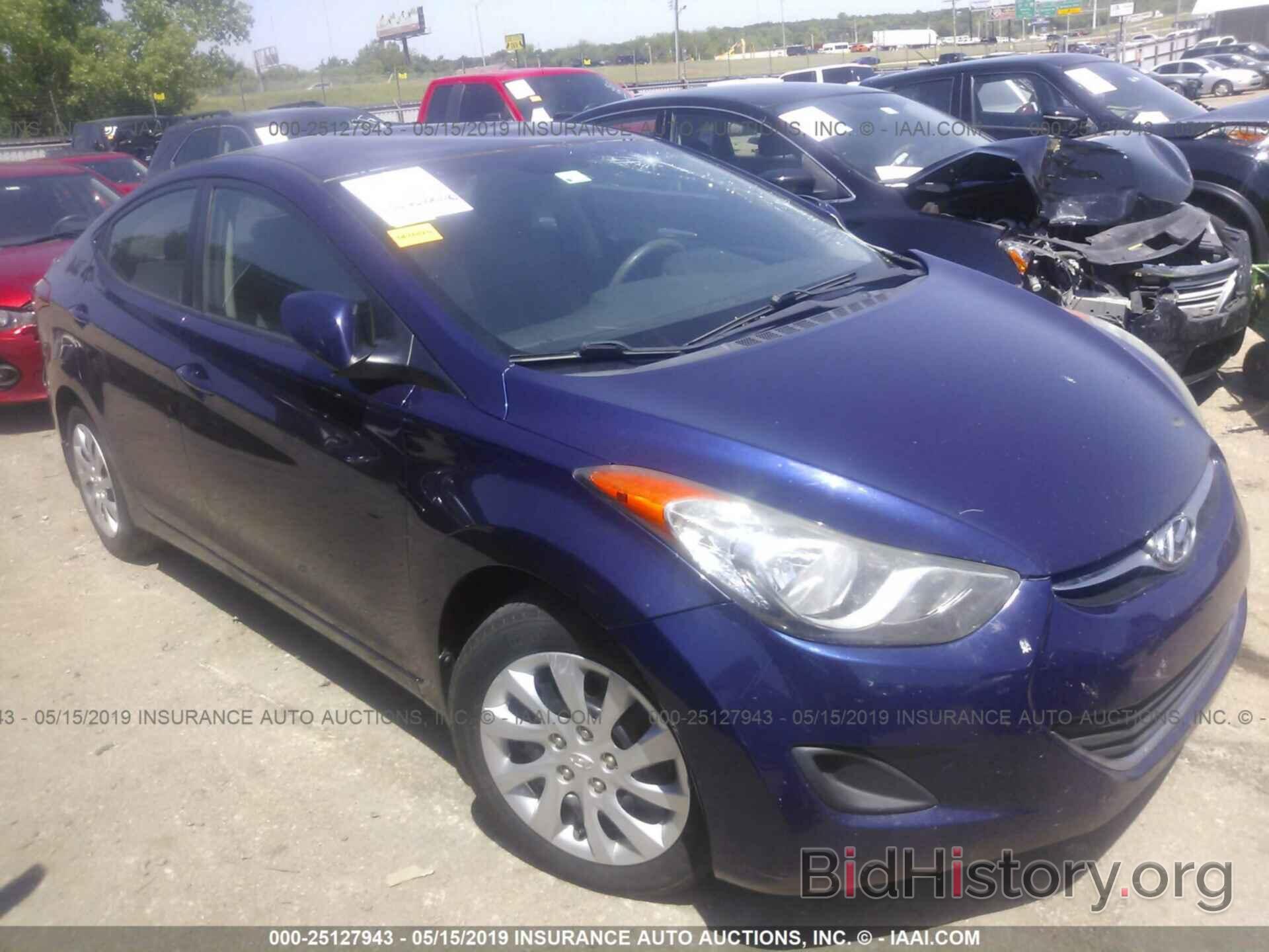 Photo 5NPDH4AE4BH054189 - HYUNDAI ELANTRA 2011