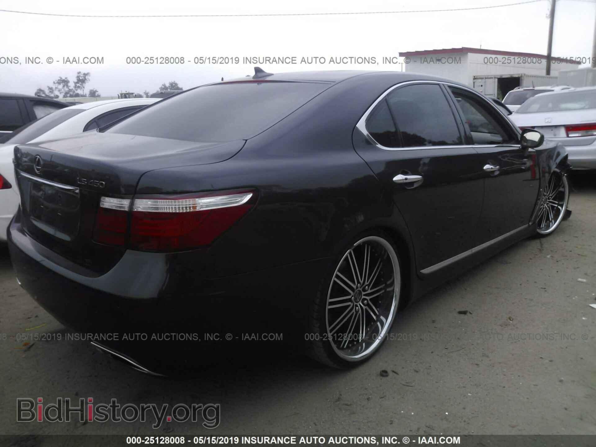 2007 LEXUS LS - VIN: JTHBL46F175028047 - Фото 4